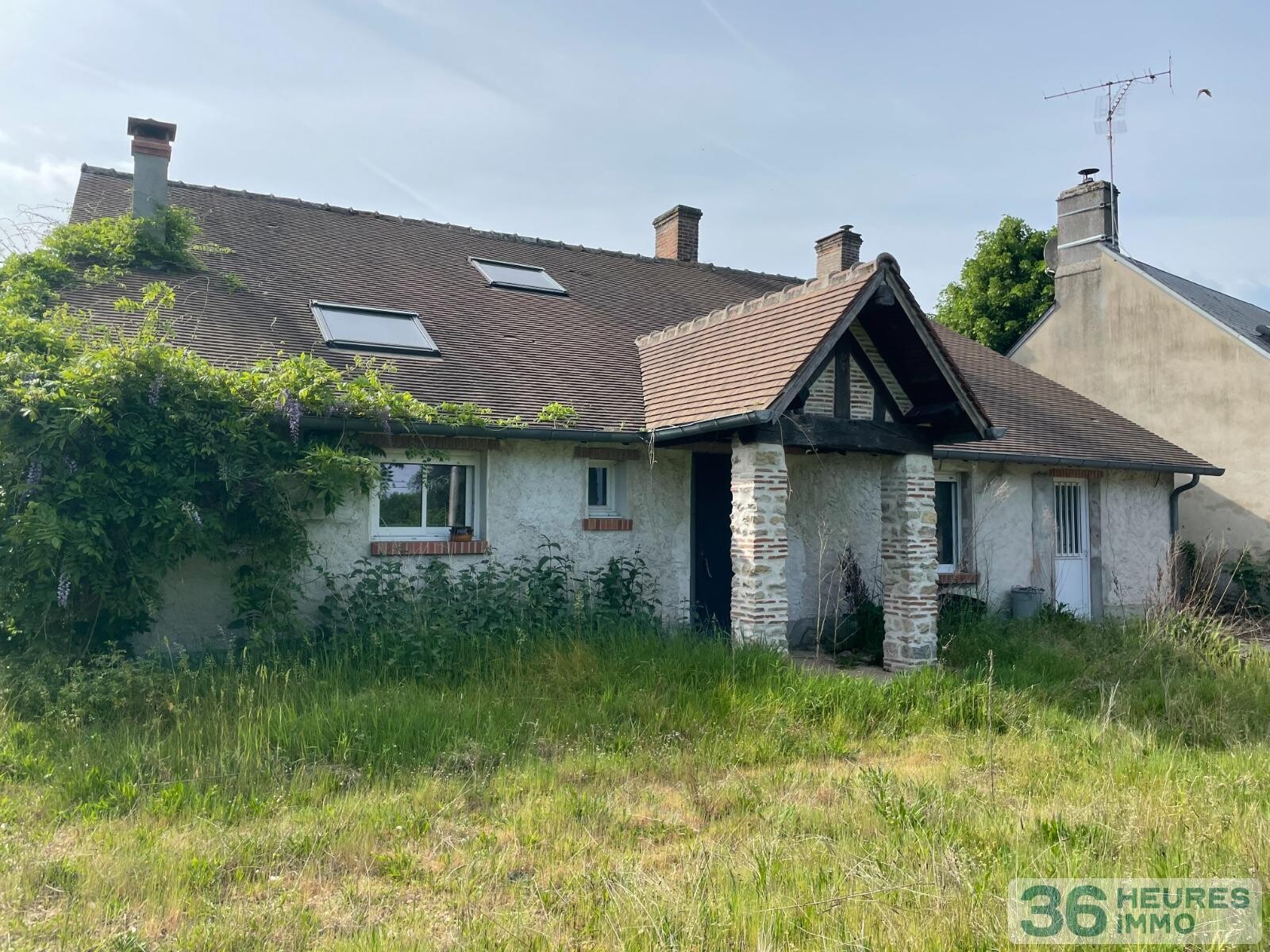 Maison d'habitation 3 chambres avec travaux