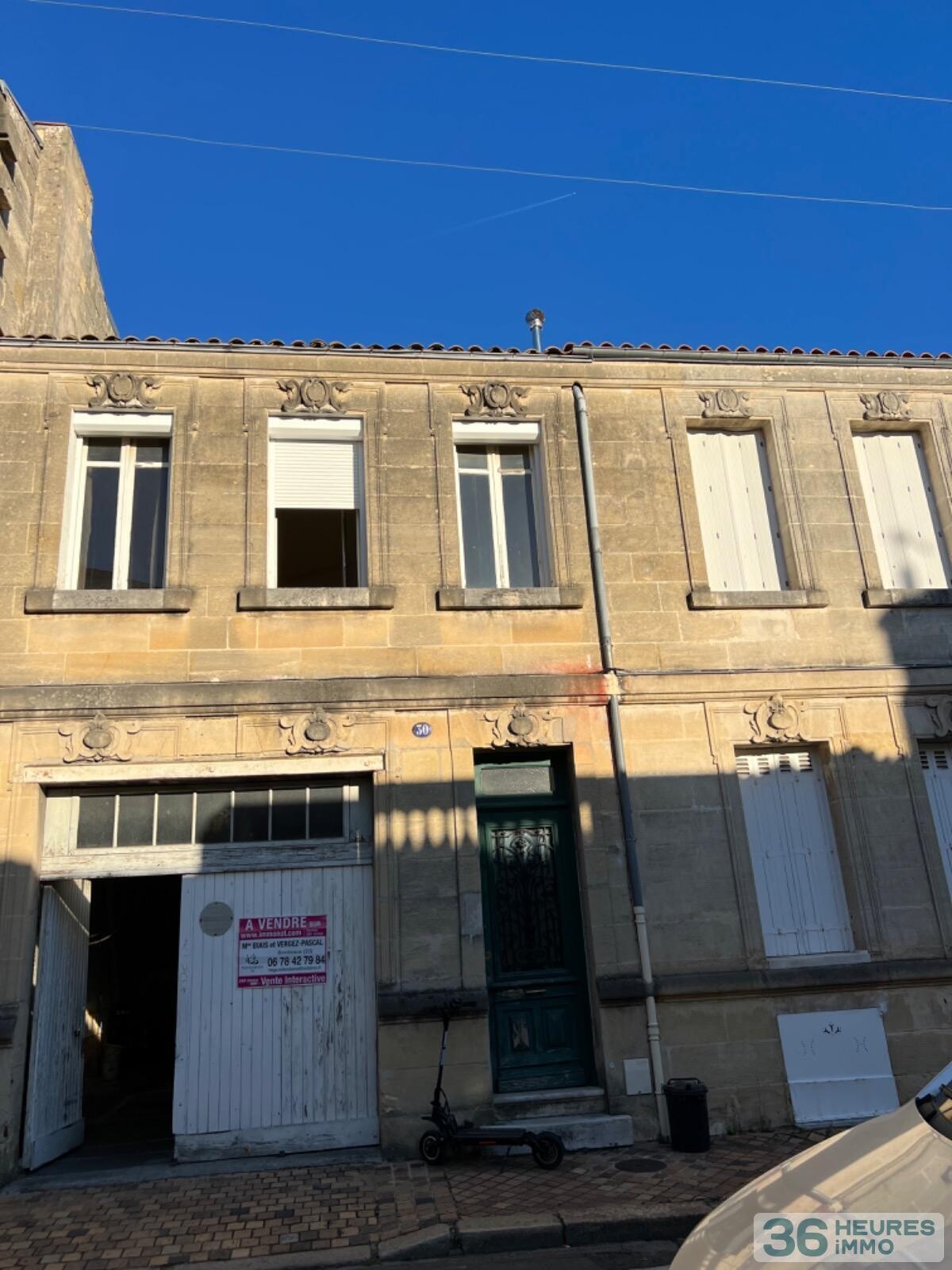 A vendre Immeuble Appartement loué et Garage libre