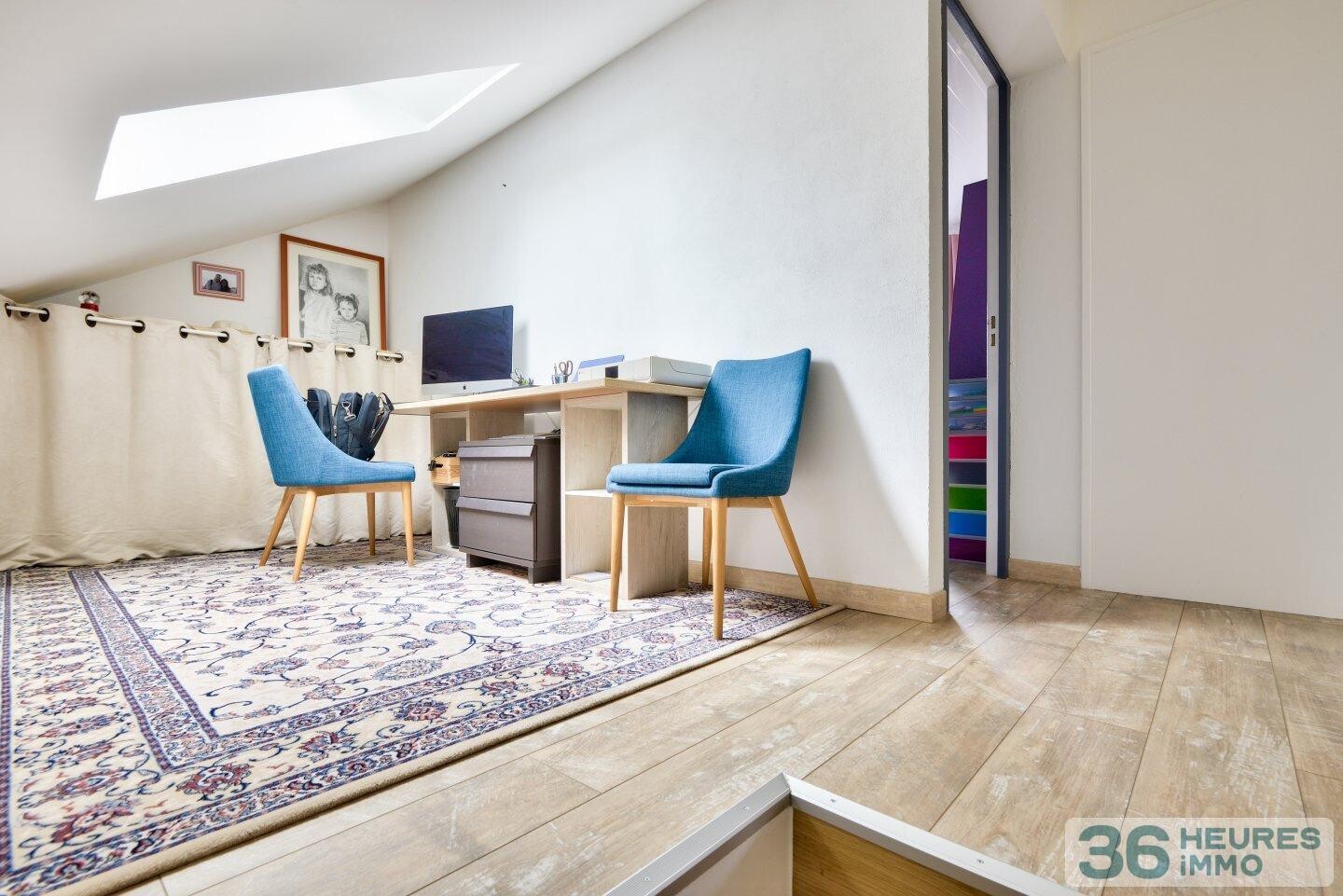 Maison traversante et lumineuse