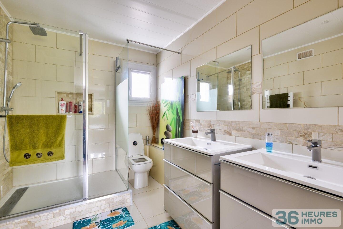 Maison traversante et lumineuse