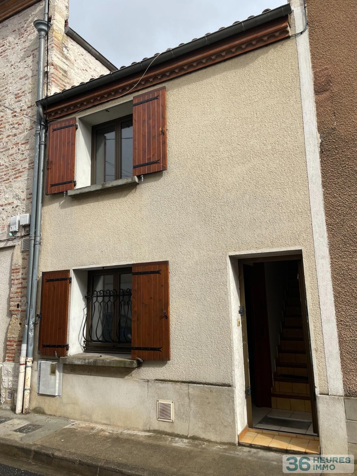 Agen, belle maison, 1 chambre et 1 bureau.