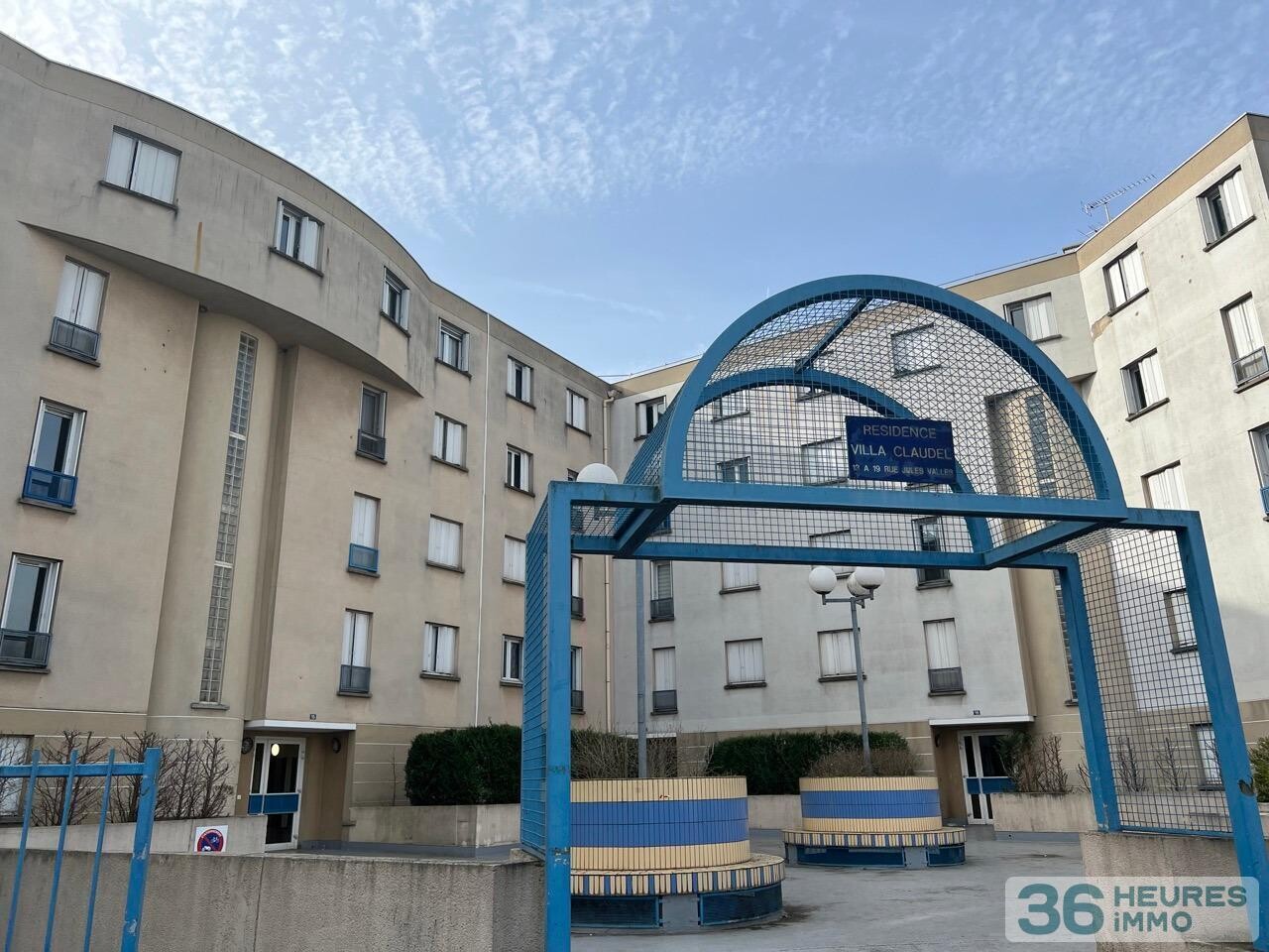 Appartement traversant, terrasse