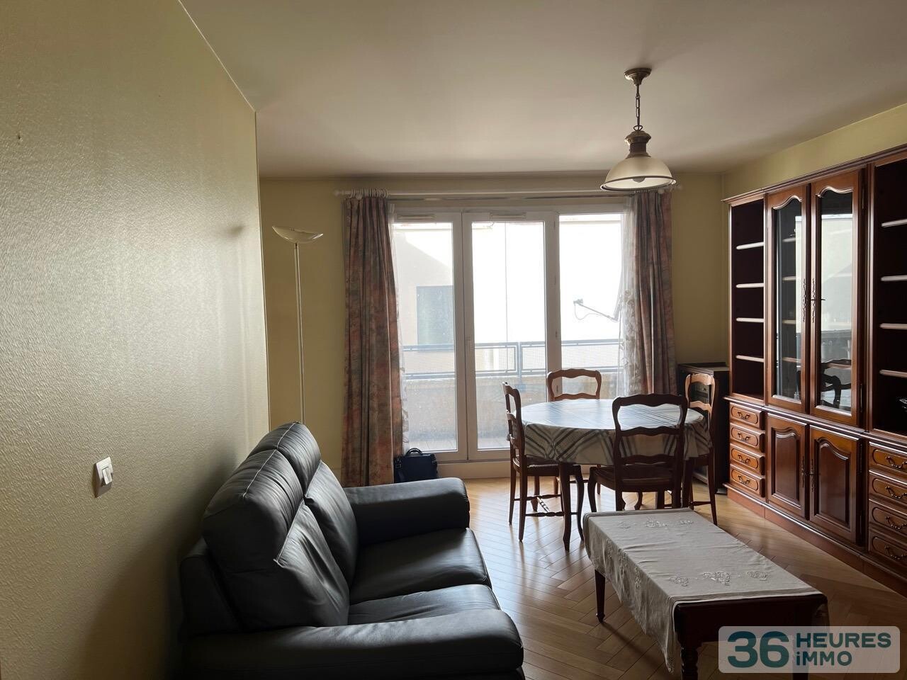 Appartement traversant, terrasse