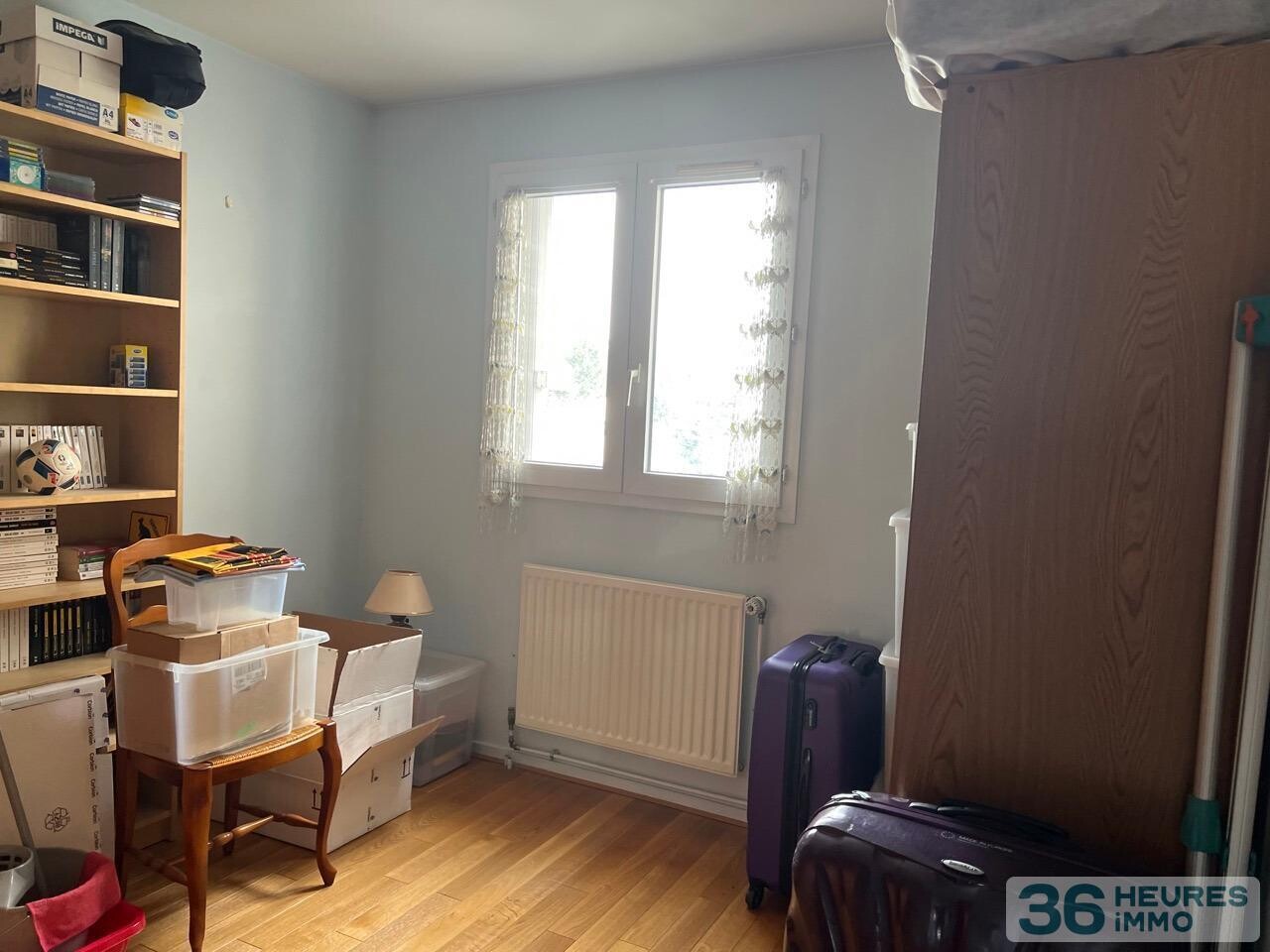 Appartement traversant, terrasse