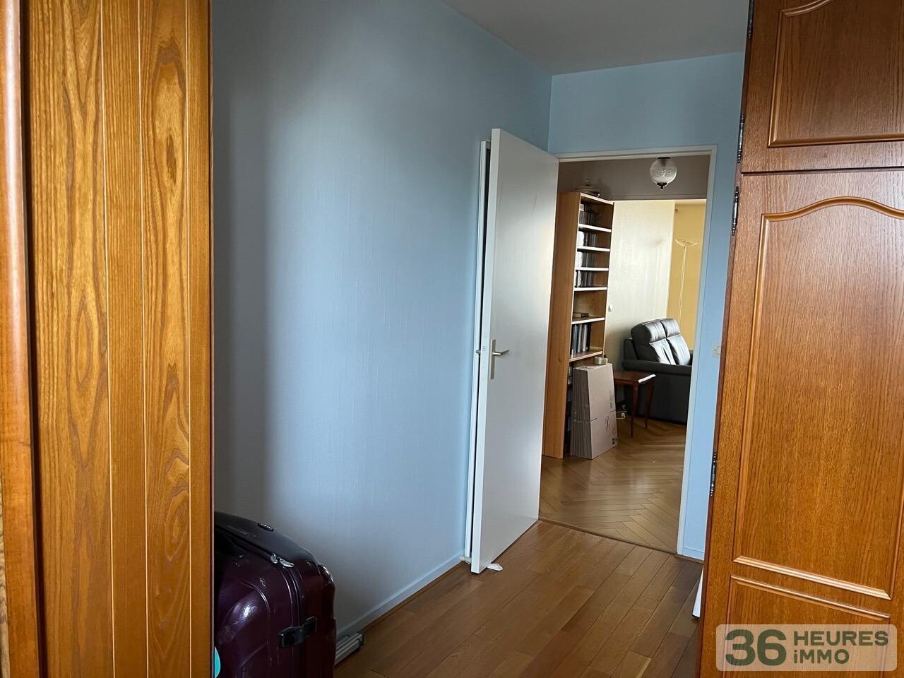 Appartement traversant, terrasse