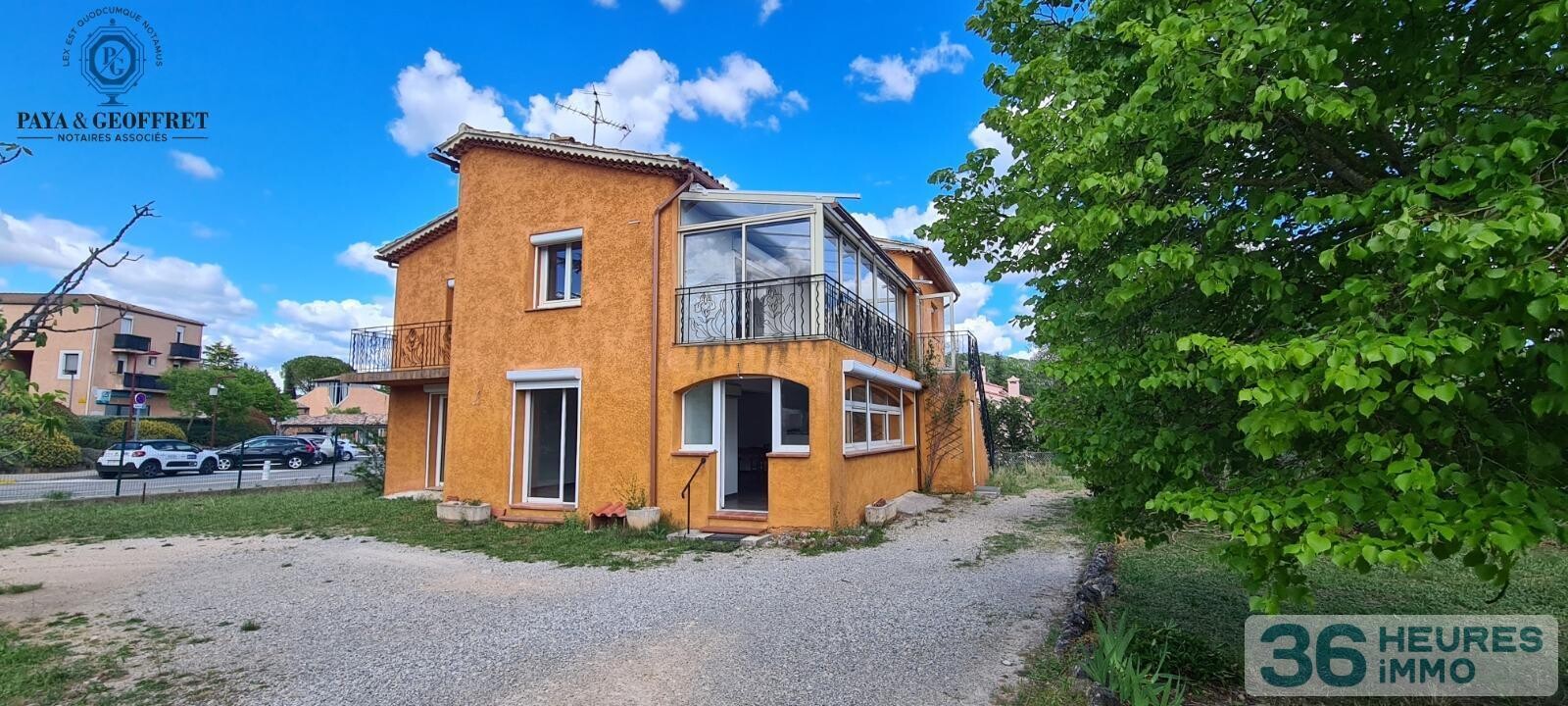 Ville 190m² avec 1152m² de jardin à gareoult