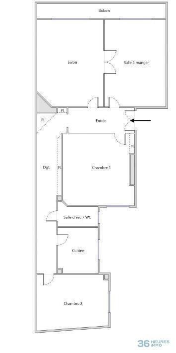Appartement rue gossec