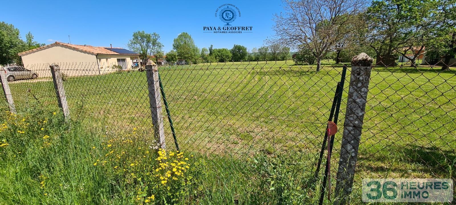 Terrain à bâtir de 1330m² à septfonds