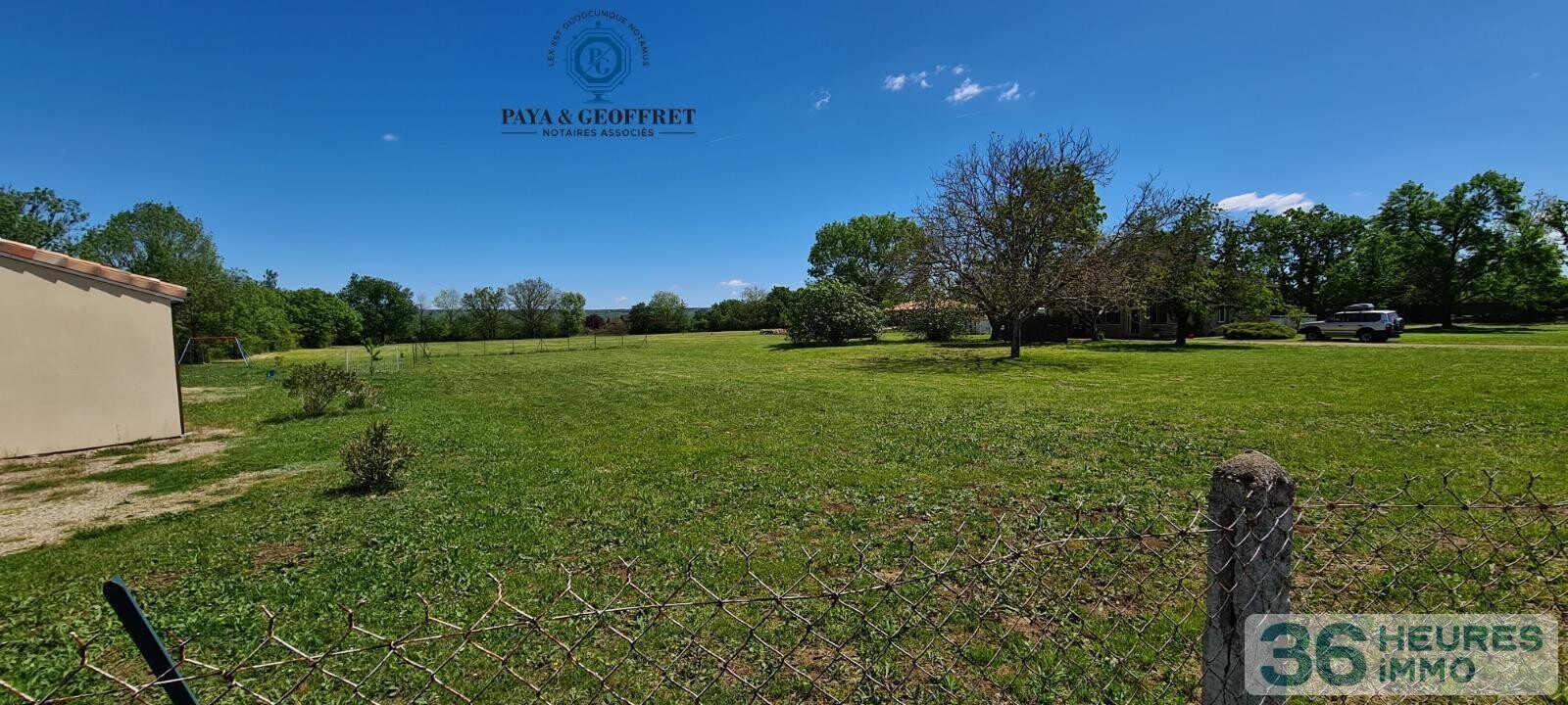 Terrain à bâtir de 1330m² à septfonds