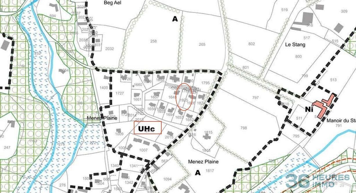Terrain à bâtir de 568 m2 à viabiliser- à 3kms de l'océan