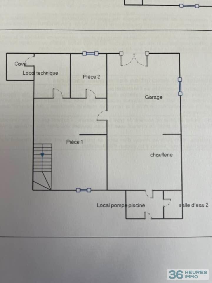 Pavillon sur sous-sol complet