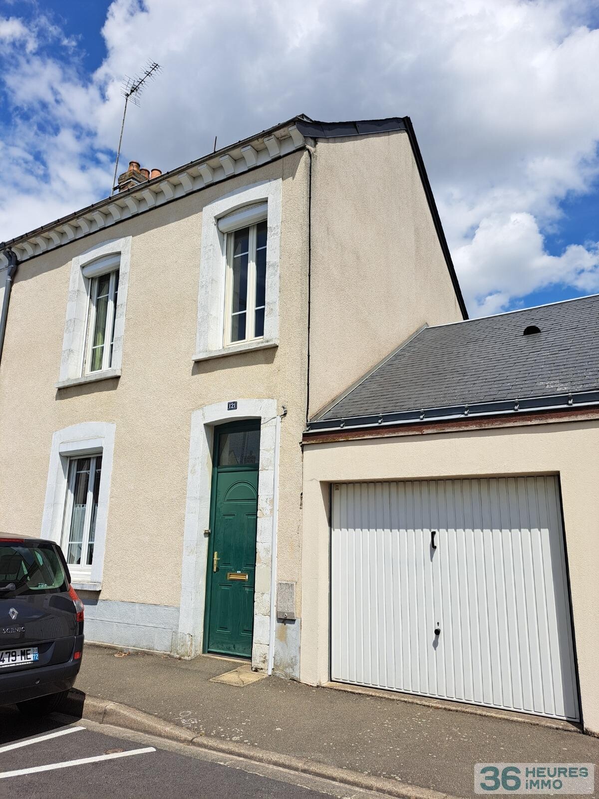Rue du miroir - maison type mancelle avec garage et jardin 