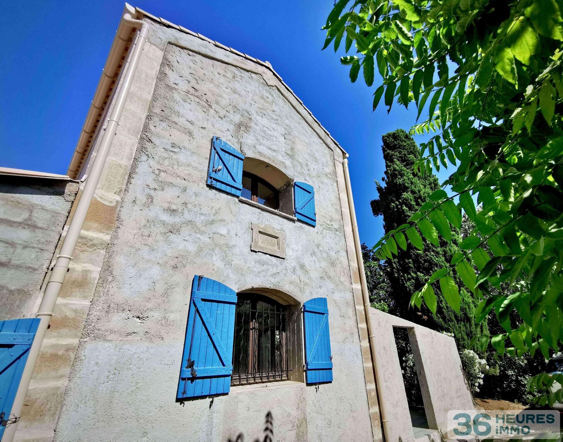 A vendre, à aspiran (hérault - 34) maison 4 pièces d'env 105 m2 + garage sur terrain d'env 969 m2