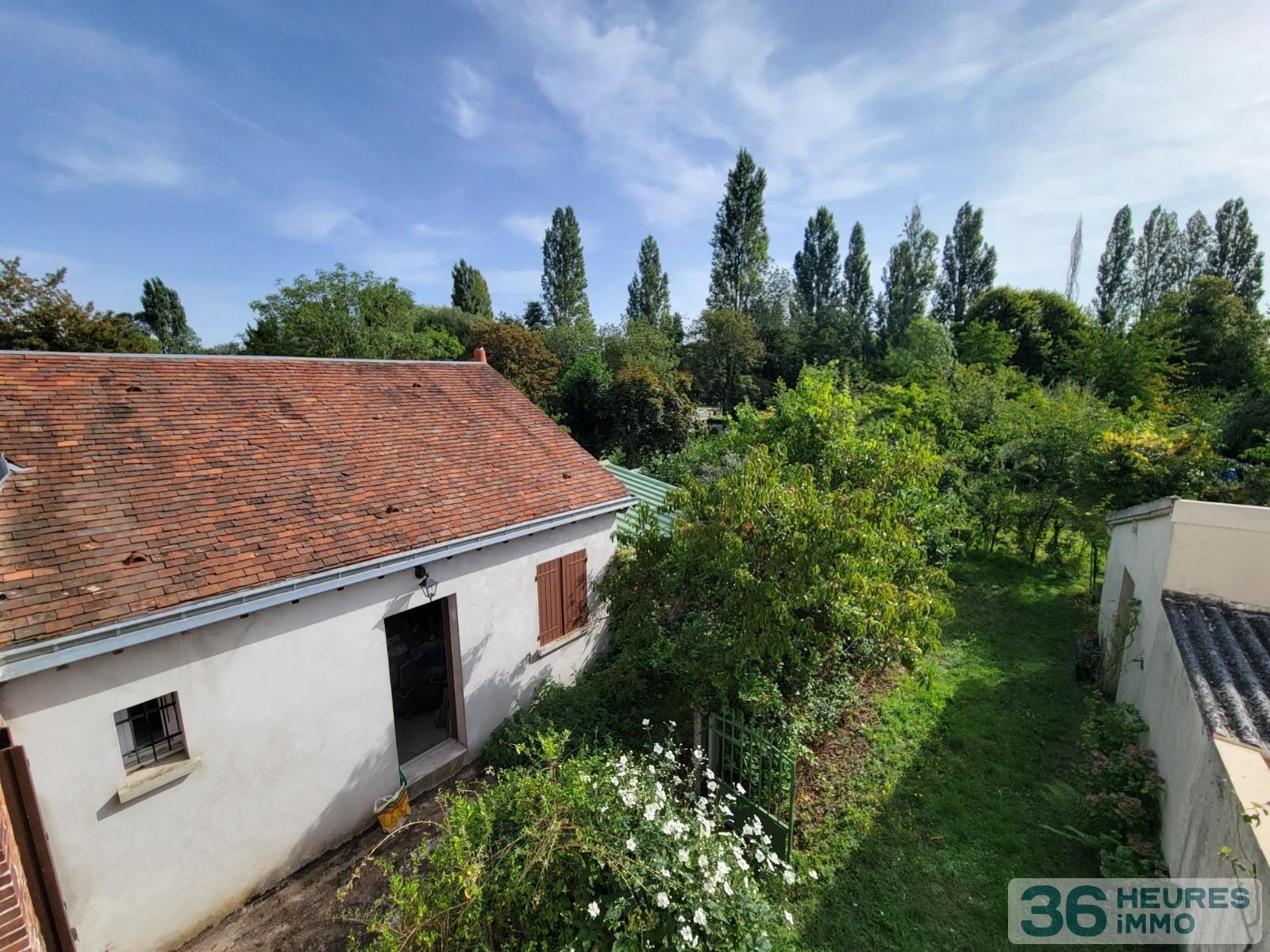 Maison centre cloyes les trois rivieres 3 pièces avec jardin au bord du torrent