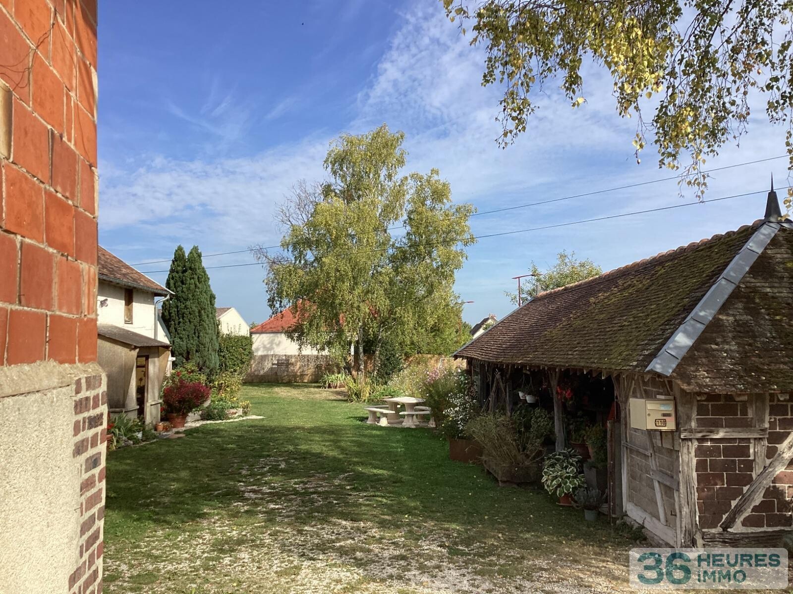 Maison ancienne en pans de bois à restaurer