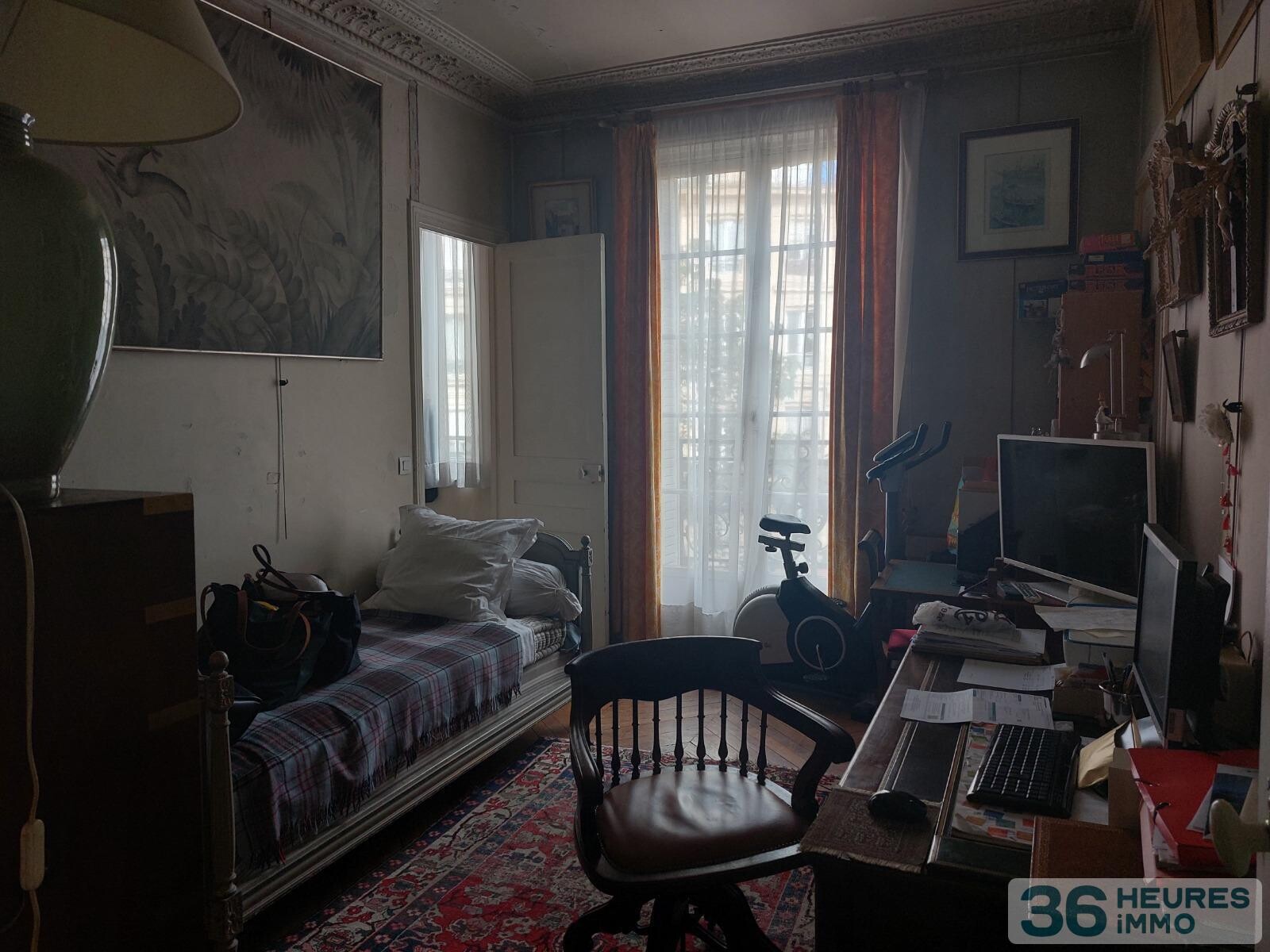 Appartement t4 de 113m²  + chambre de service de 9,00 m² paris 19ème