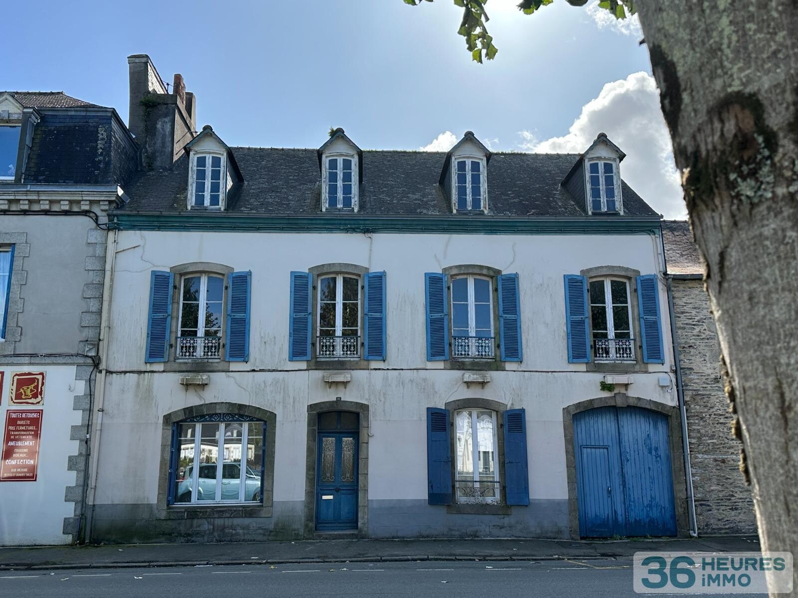 Sur les Quais, Maison de 210 m² avec appartement indépendant sur l'arrière