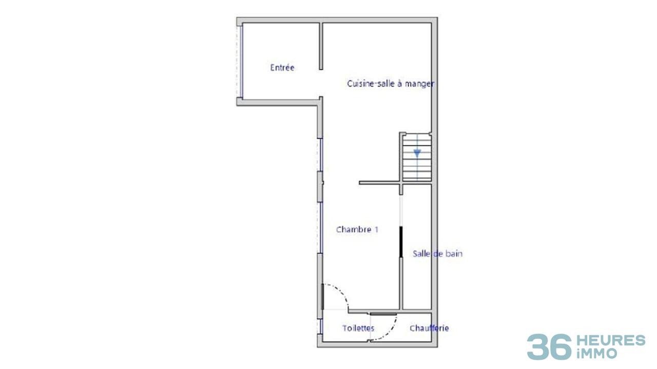 MAISON A RENOVER AVEC JARDIN 