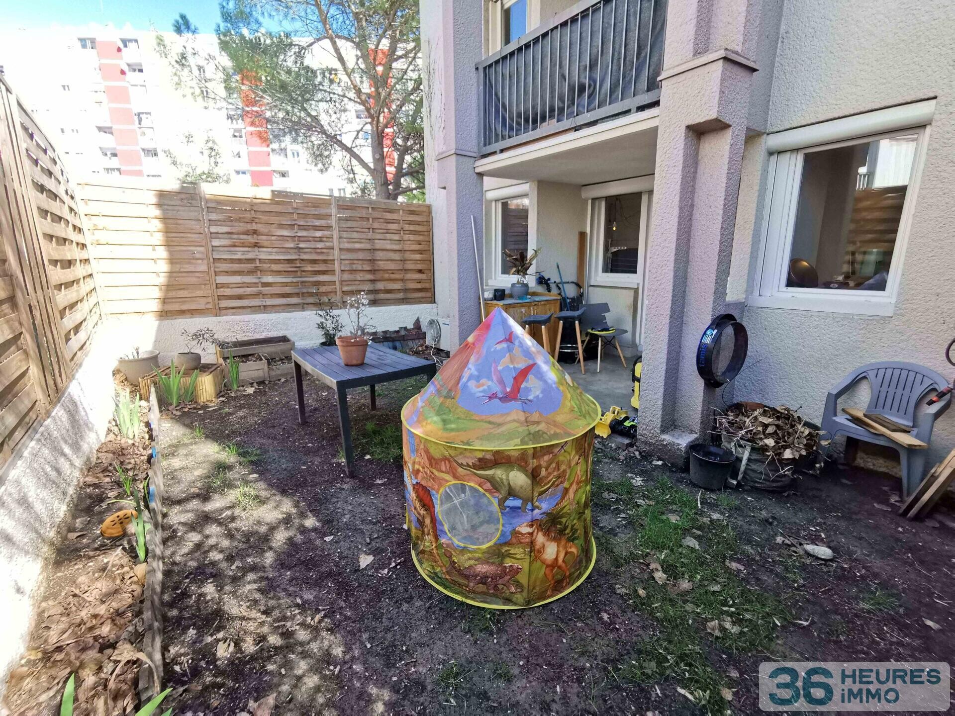 Appartement T3 avec jardin et garage