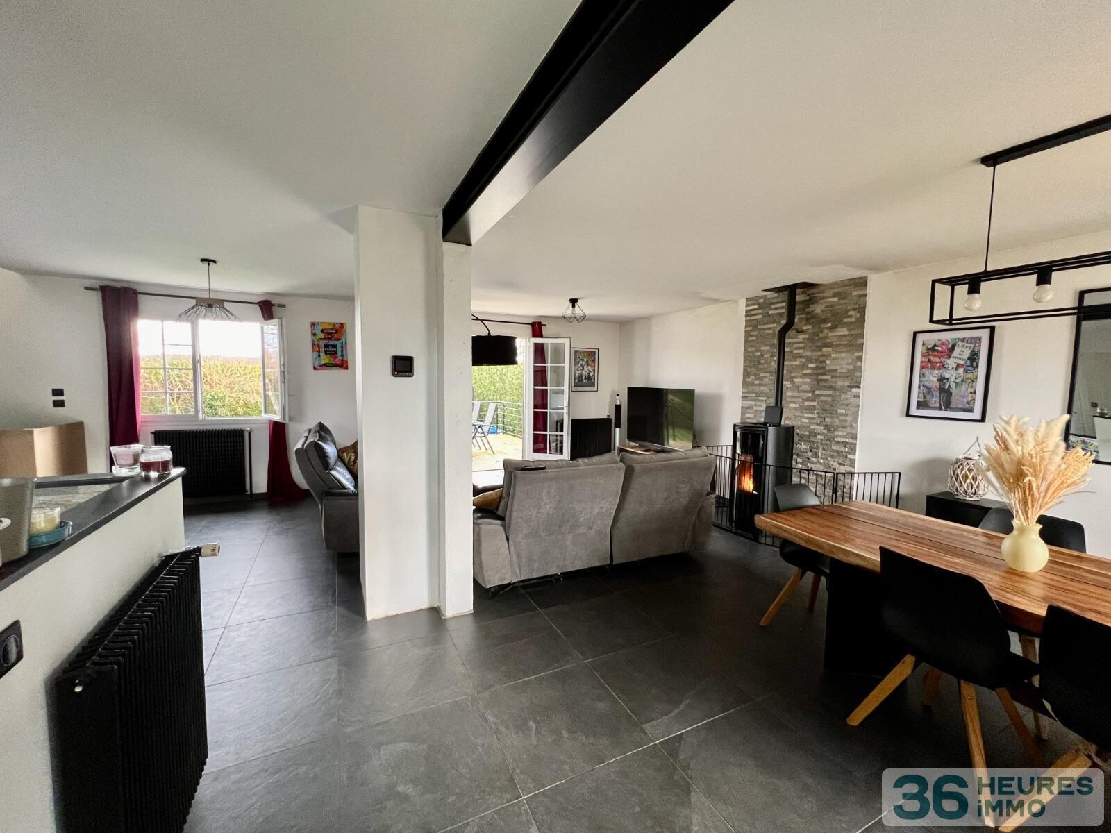 Belle maison rénovée avec grand jardin