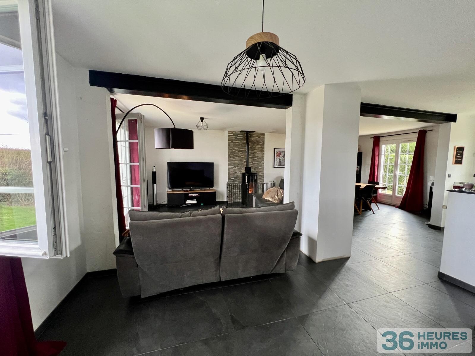 Belle maison rénovée avec grand jardin