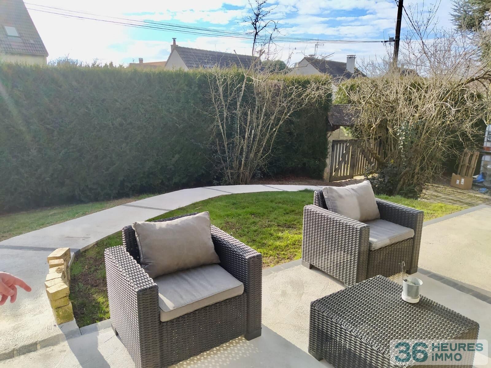 Belle maison rénovée avec grand jardin