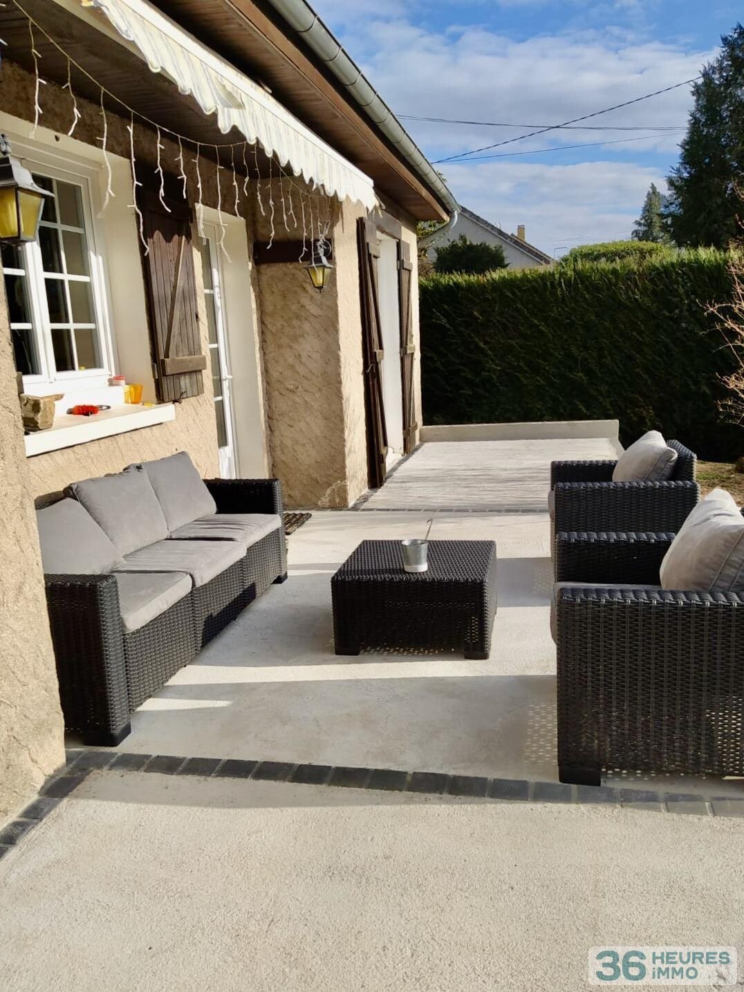 Belle maison rénovée avec grand jardin