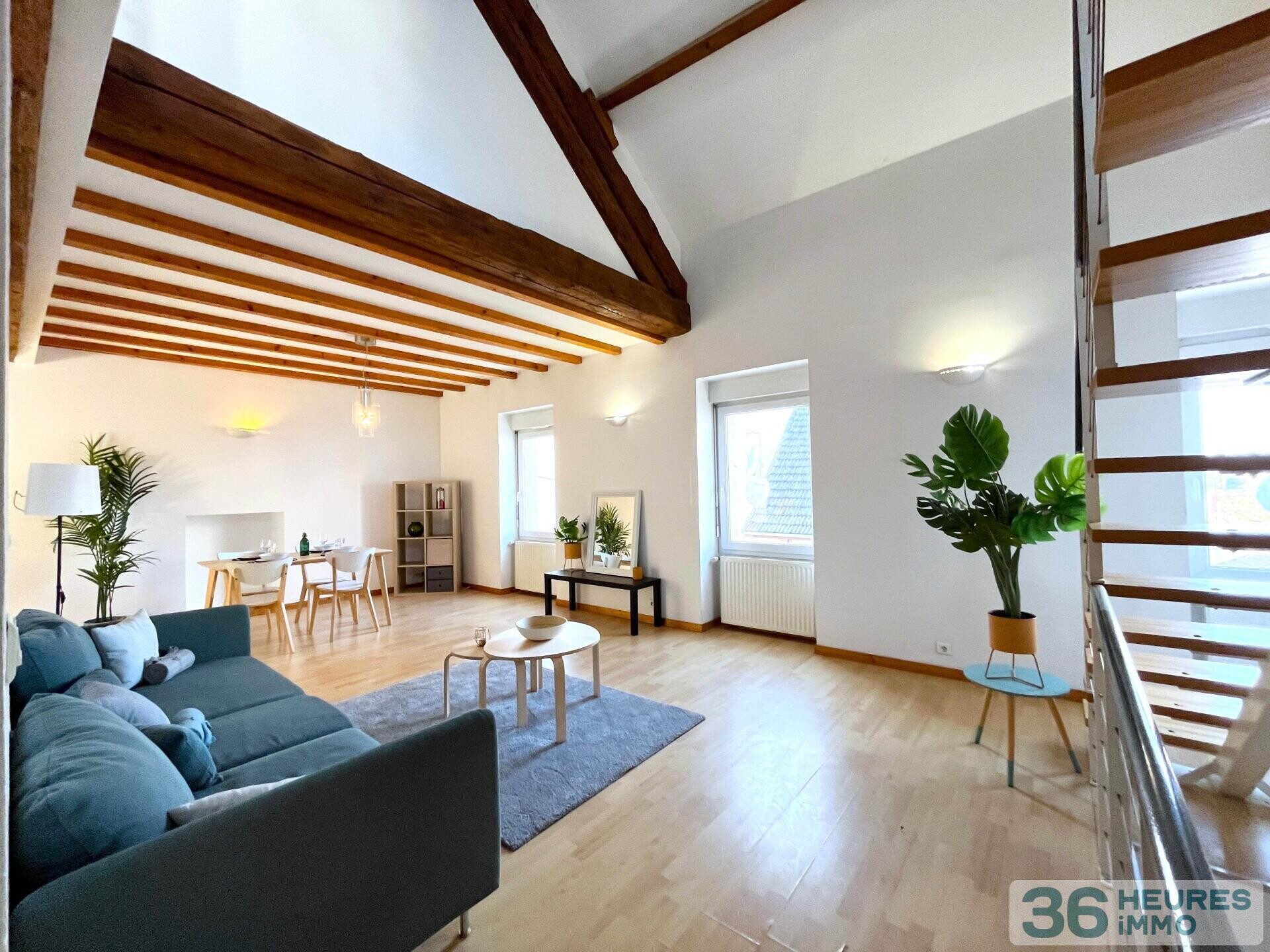 GRAND DUPLEX DE 130M2 DANS PETITE COPROPRIÉTÉ !