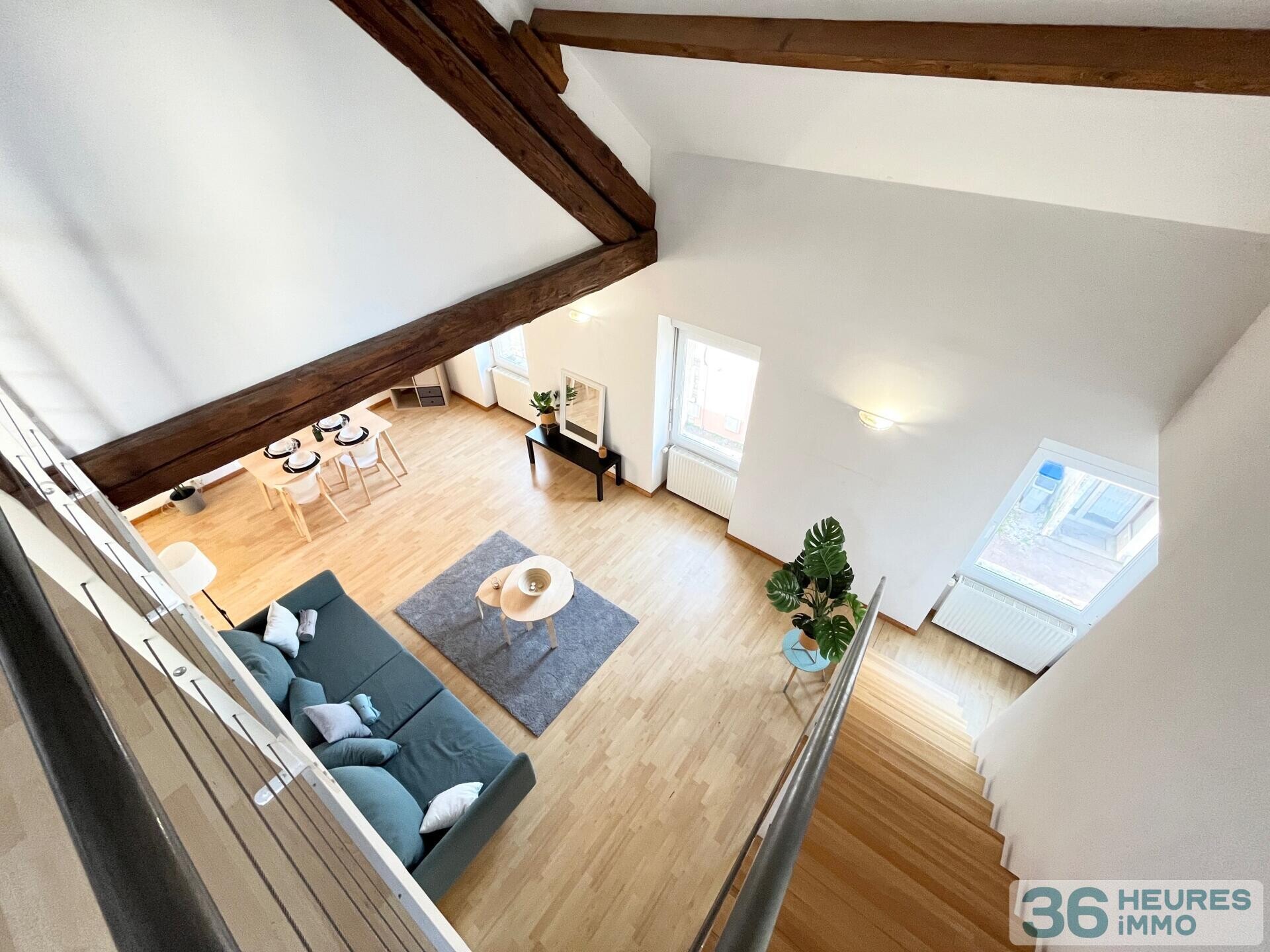 GRAND DUPLEX DE 130M2 DANS PETITE COPROPRIÉTÉ !