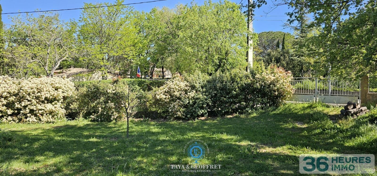 Terrain à bâtir de 1000m² plat à STE ANASTASIE S/ISSOLE