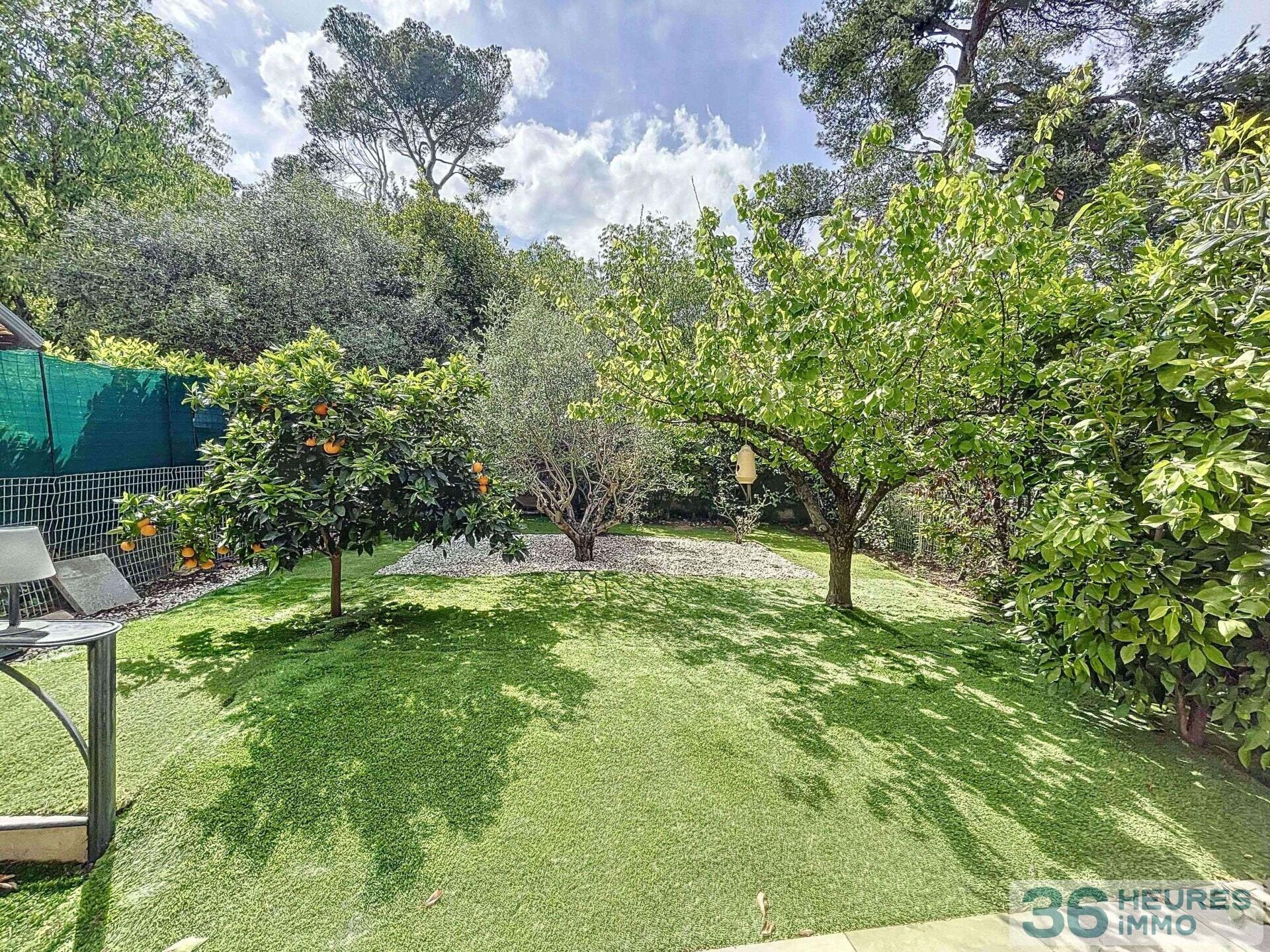 Appartement T3 avec jardin, parking et garage 