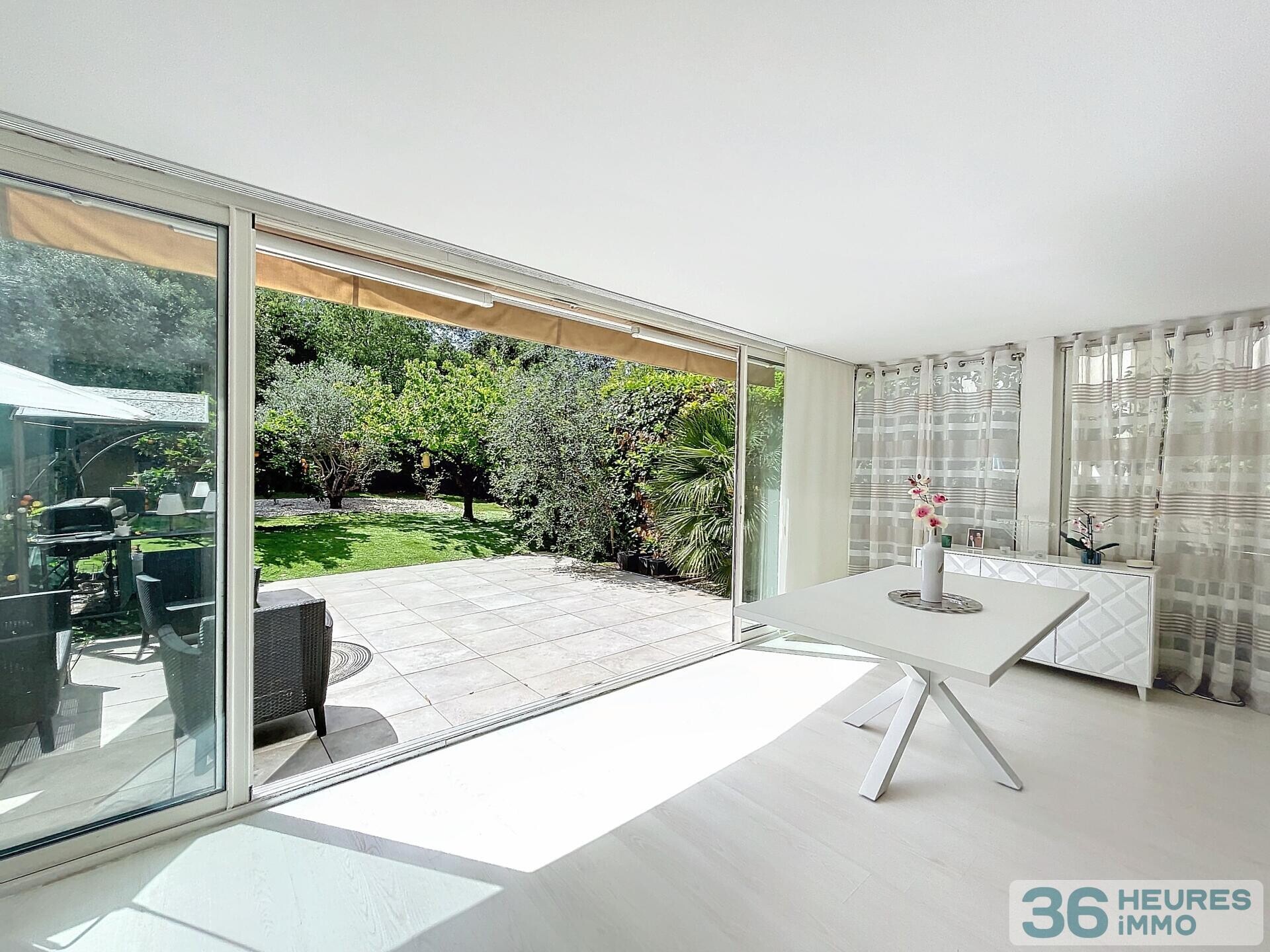 Appartement T3 avec jardin, parking et garage 