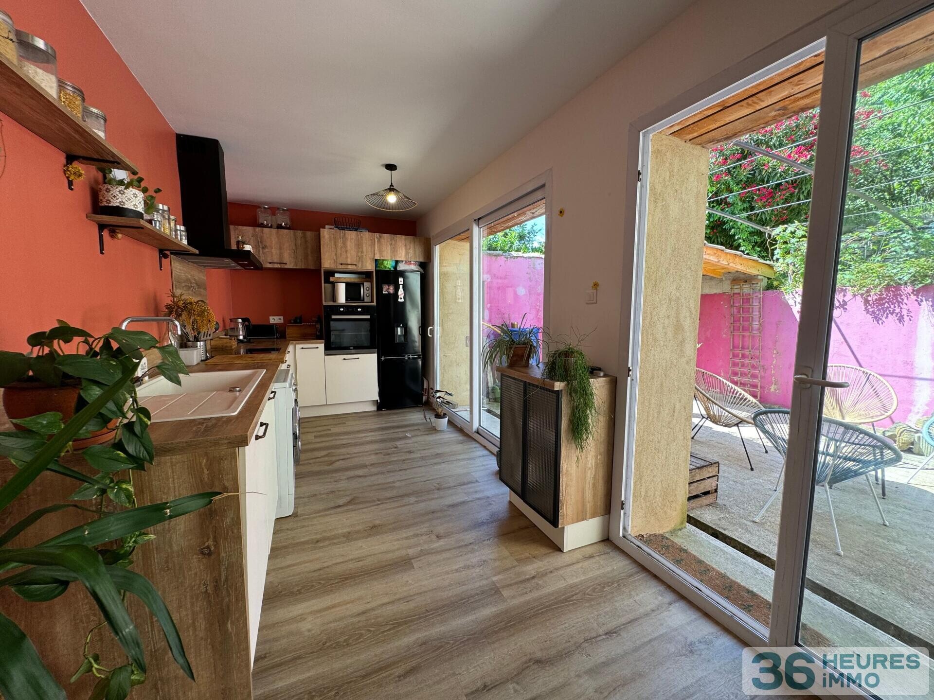 Appartement 3 pièces d'environ 66 m² avec terrasse et jardin à La Bégude-de-Mazenc