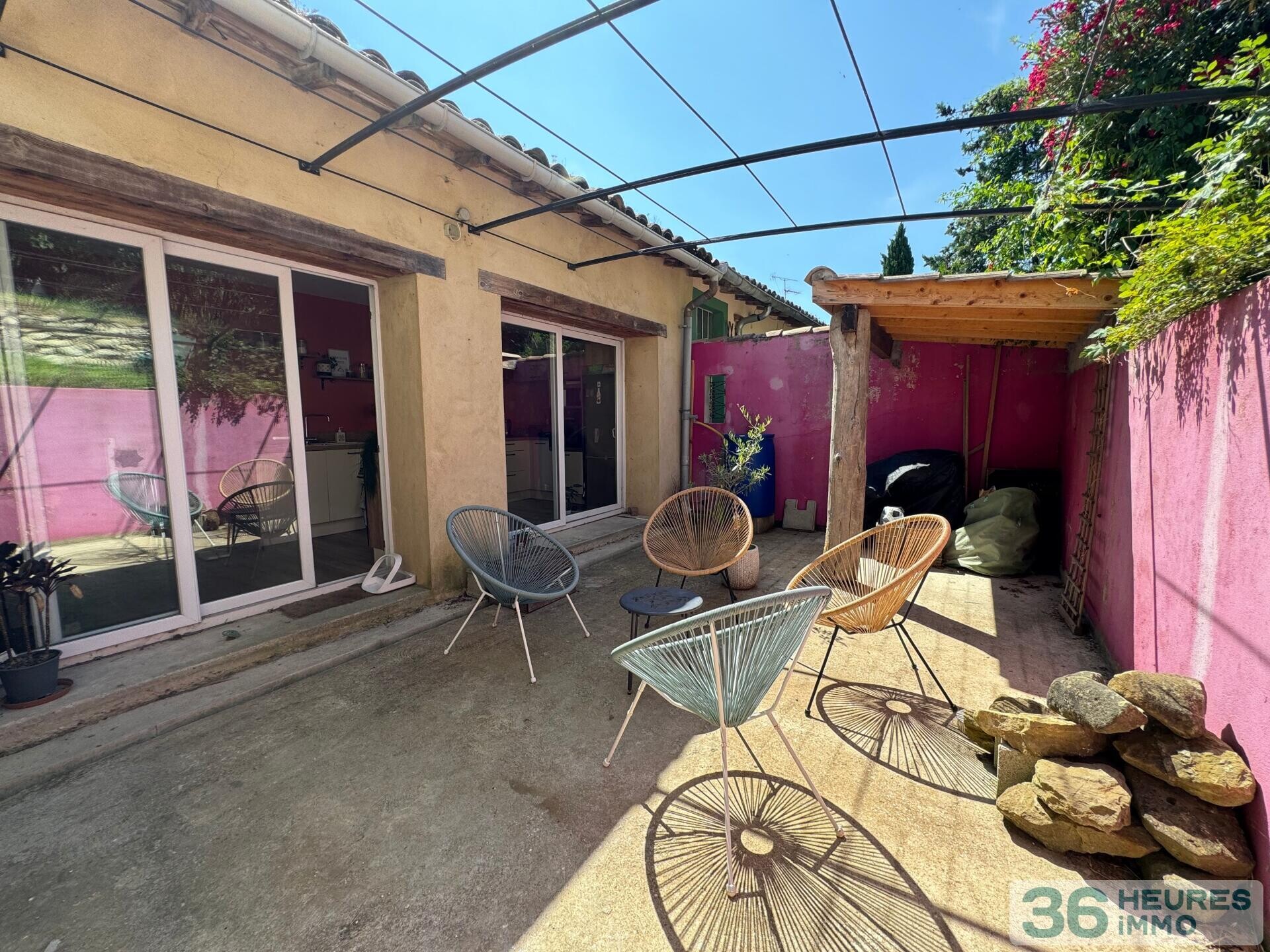 Appartement 3 pièces d'environ 66 m² avec terrasse et jardin à La Bégude-de-Mazenc