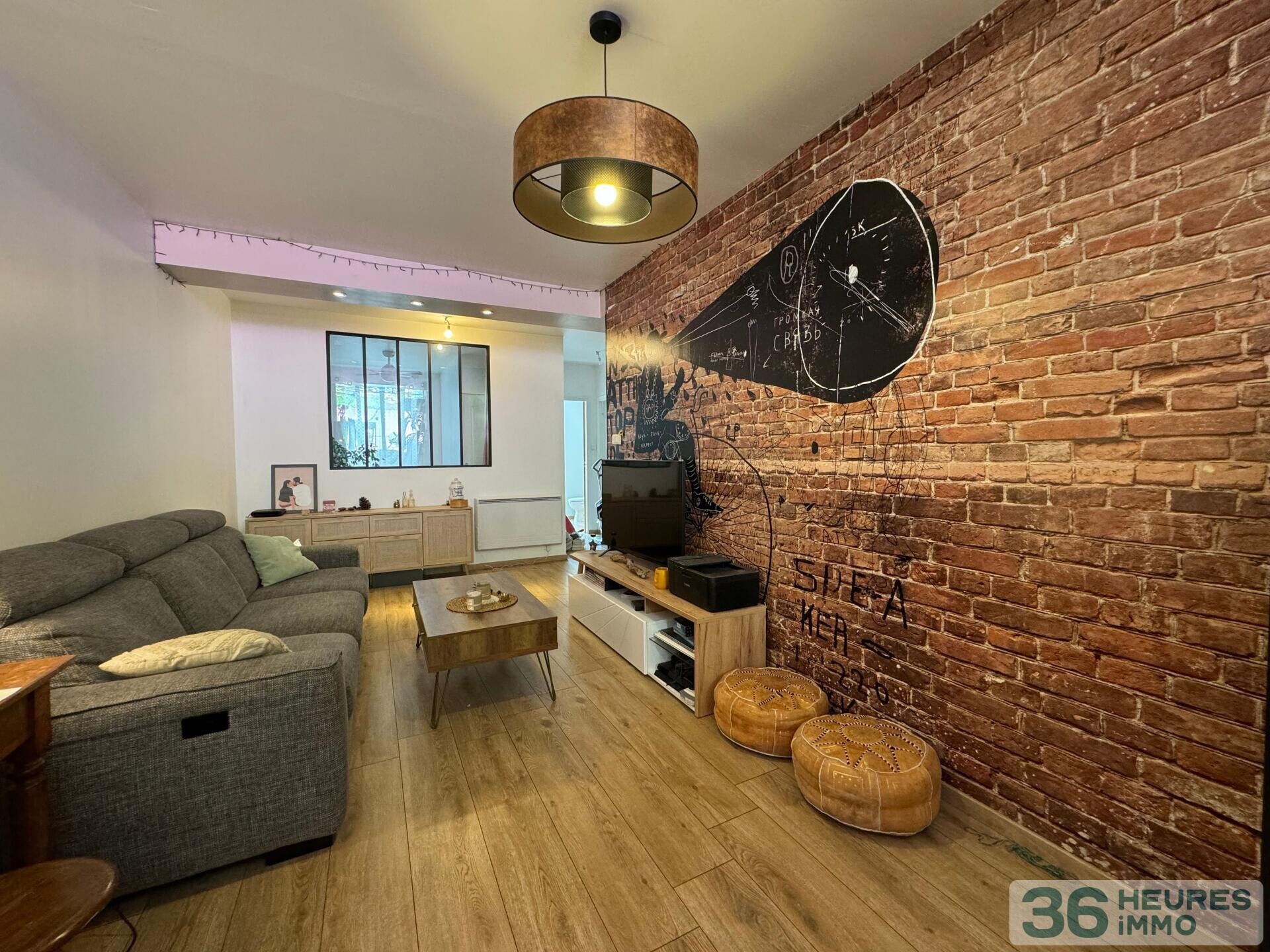 Appartement 3 pièces d'environ 66 m² avec terrasse et jardin à La Bégude-de-Mazenc