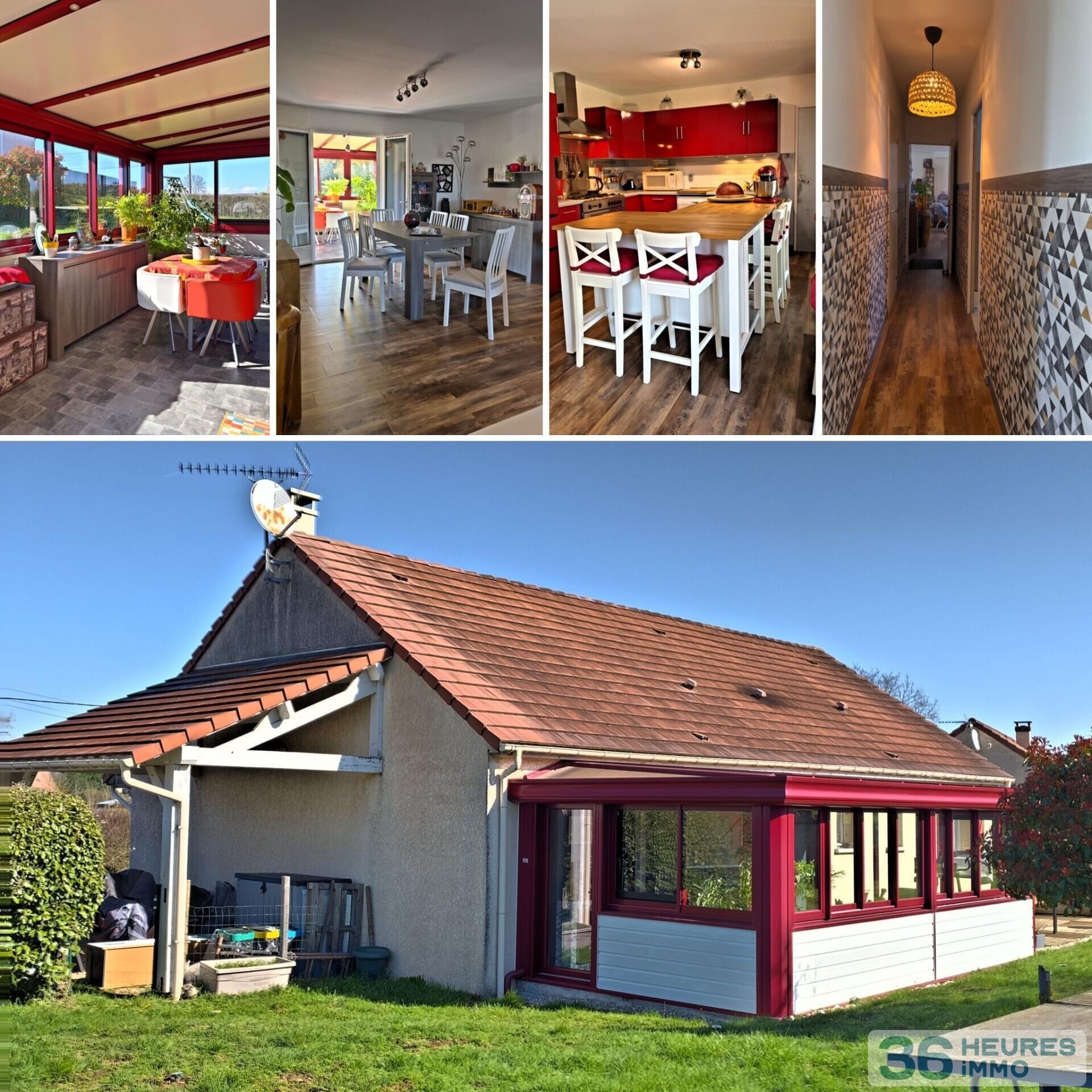 PAVILLON DE 2008 PLAIN-PIED-4 CHAMBRES