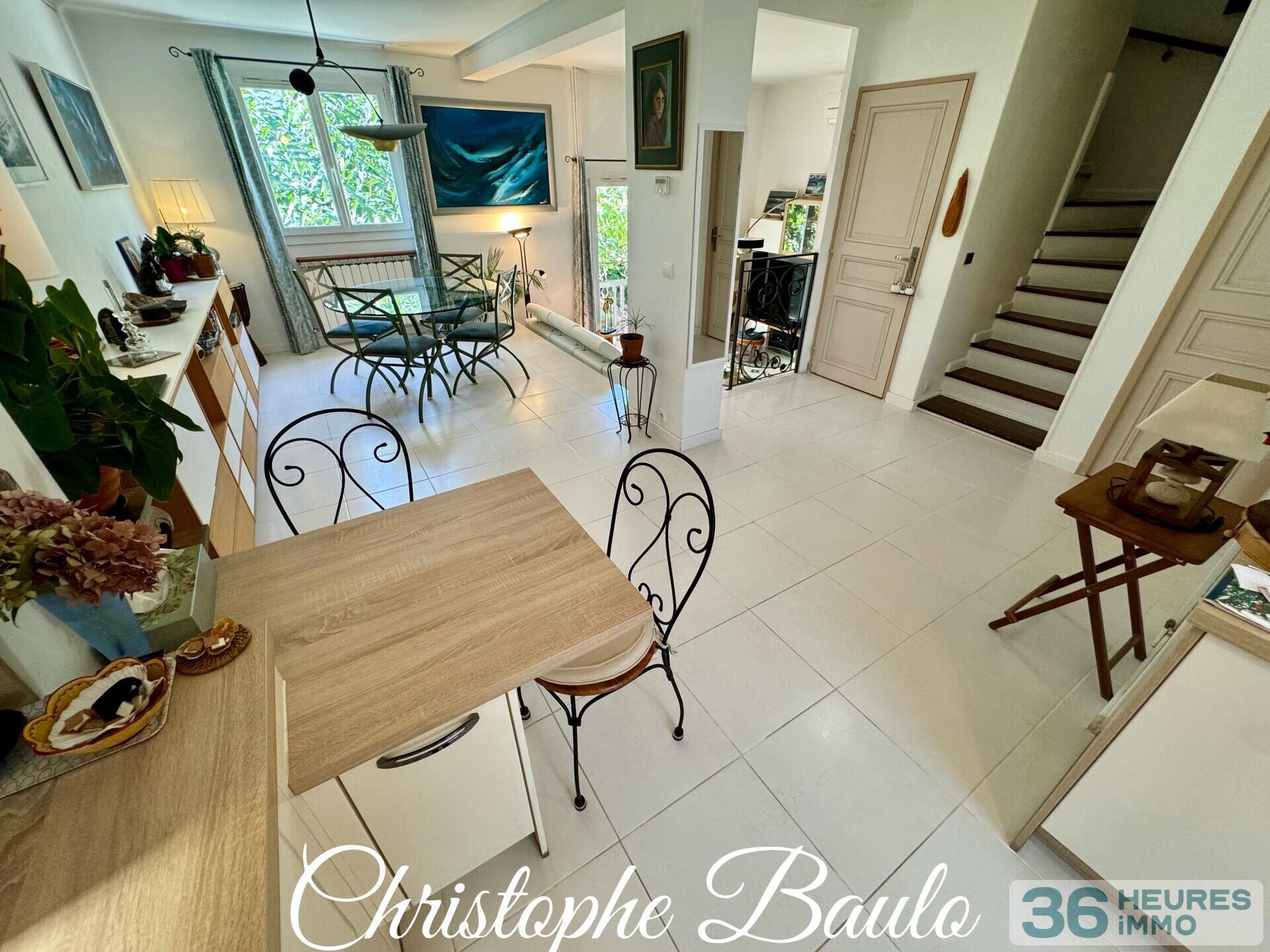 Dépt Hérault (34), à vendre à Montpellier quartier Sabines, maison T4 85m2 + grand garage + 220m2 terrain