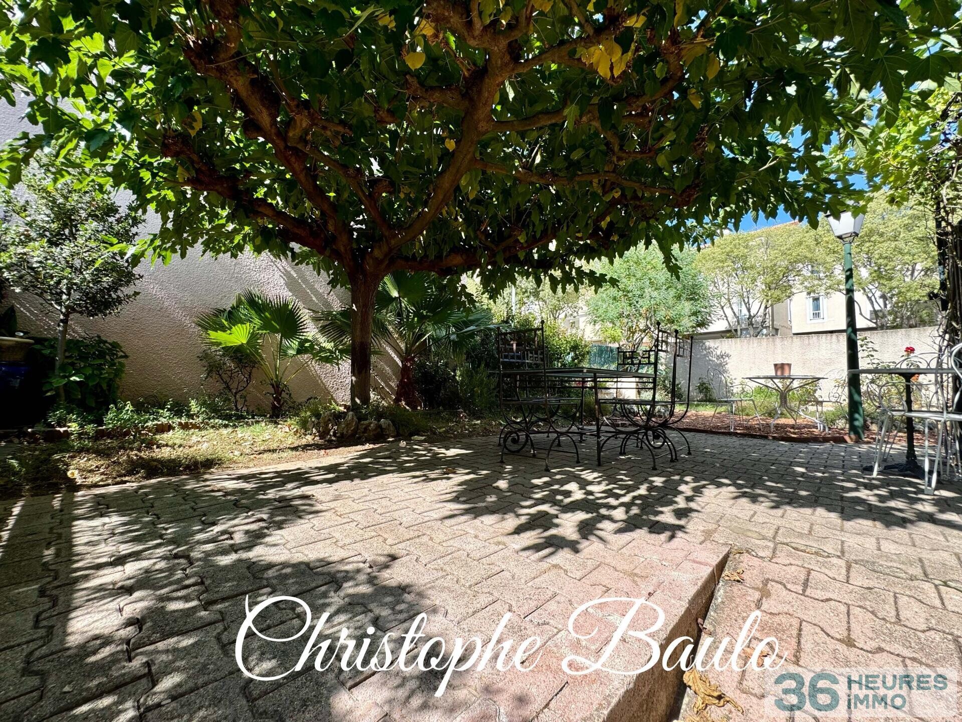 Dépt Hérault (34), à vendre à Montpellier quartier Sabines, maison T4 85m2 + grand garage + 220m2 terrain