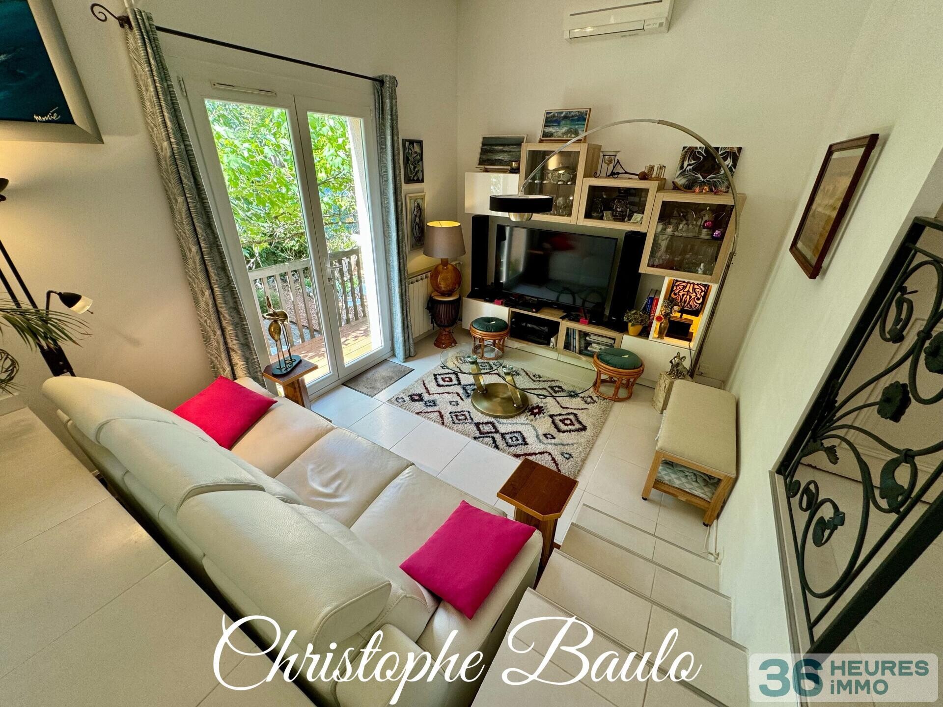 Dépt Hérault (34), à vendre à Montpellier quartier Sabines, maison T4 85m2 + grand garage + 220m2 terrain