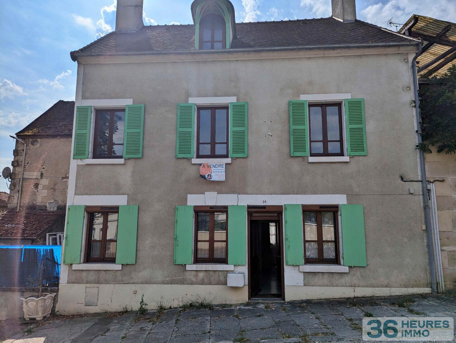 VENTE INTERACTIVE Maison T5 à rénover avec dépendances et jardin à COULANGES SUR YONNE