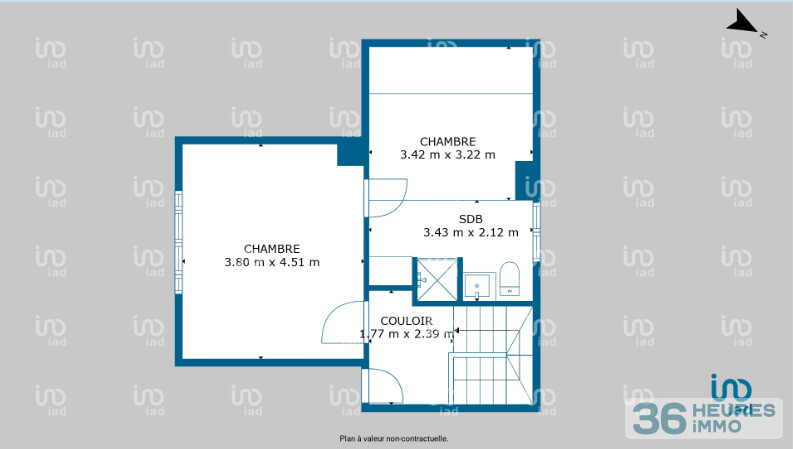 *** MAISON INDIVIDUELLE AVEC VUE SUR LA TOUR DE MONTLHERY - PROCHE DE TOUTES COMMODITES - BOX EN SOUS SOL ***