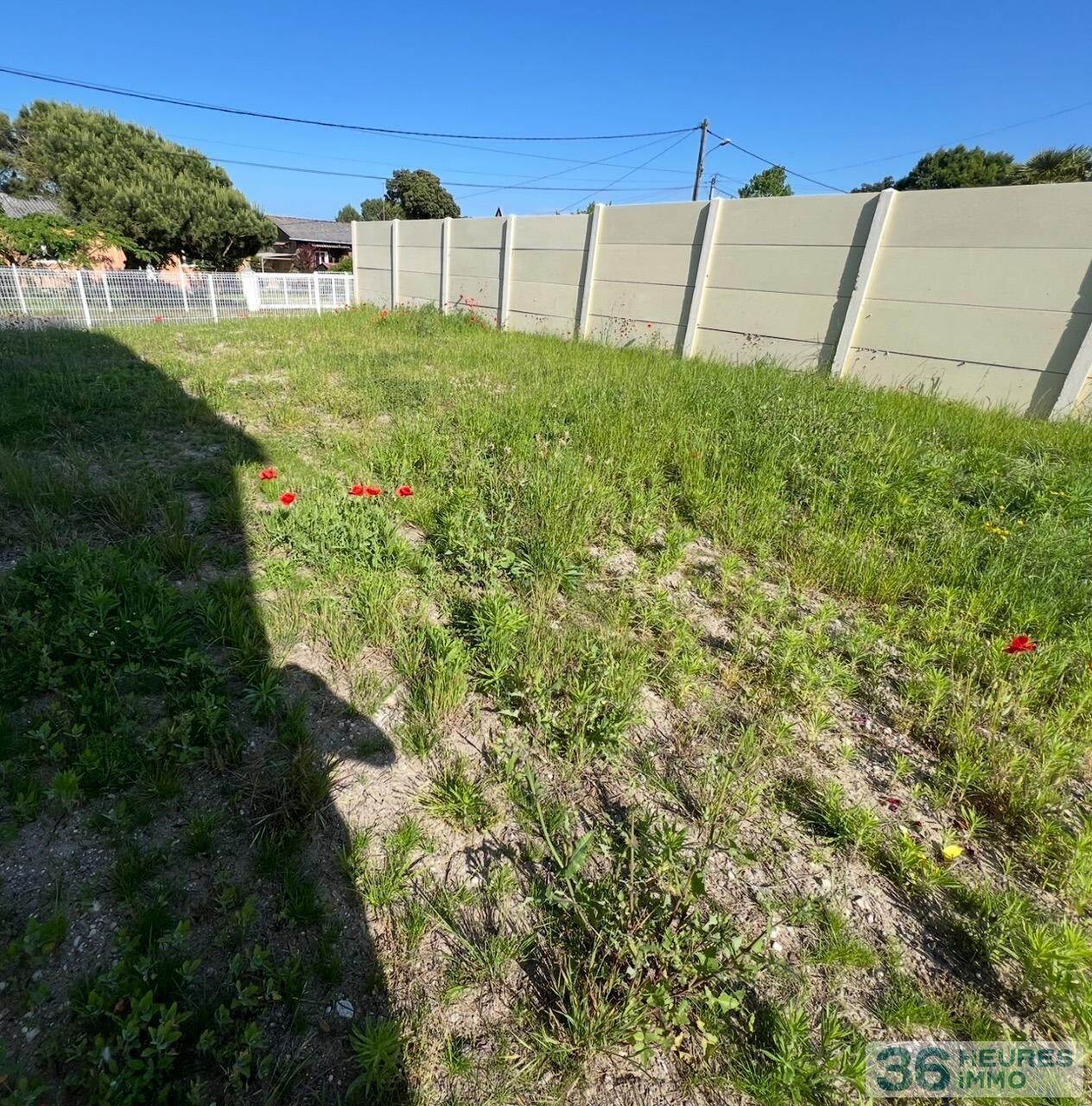 Terrain constructible avec permis