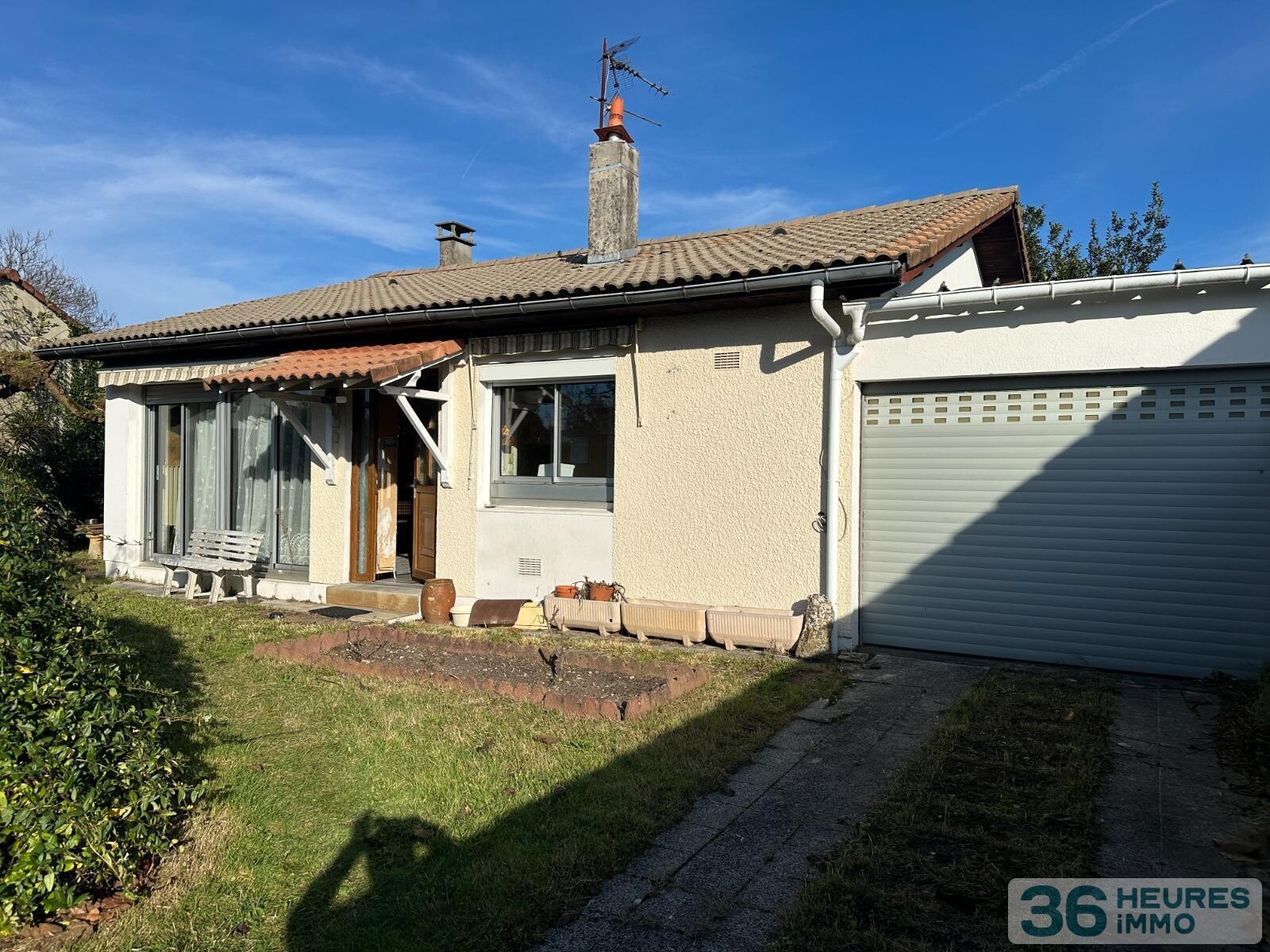 Maison T3 de plain pied  75 m²