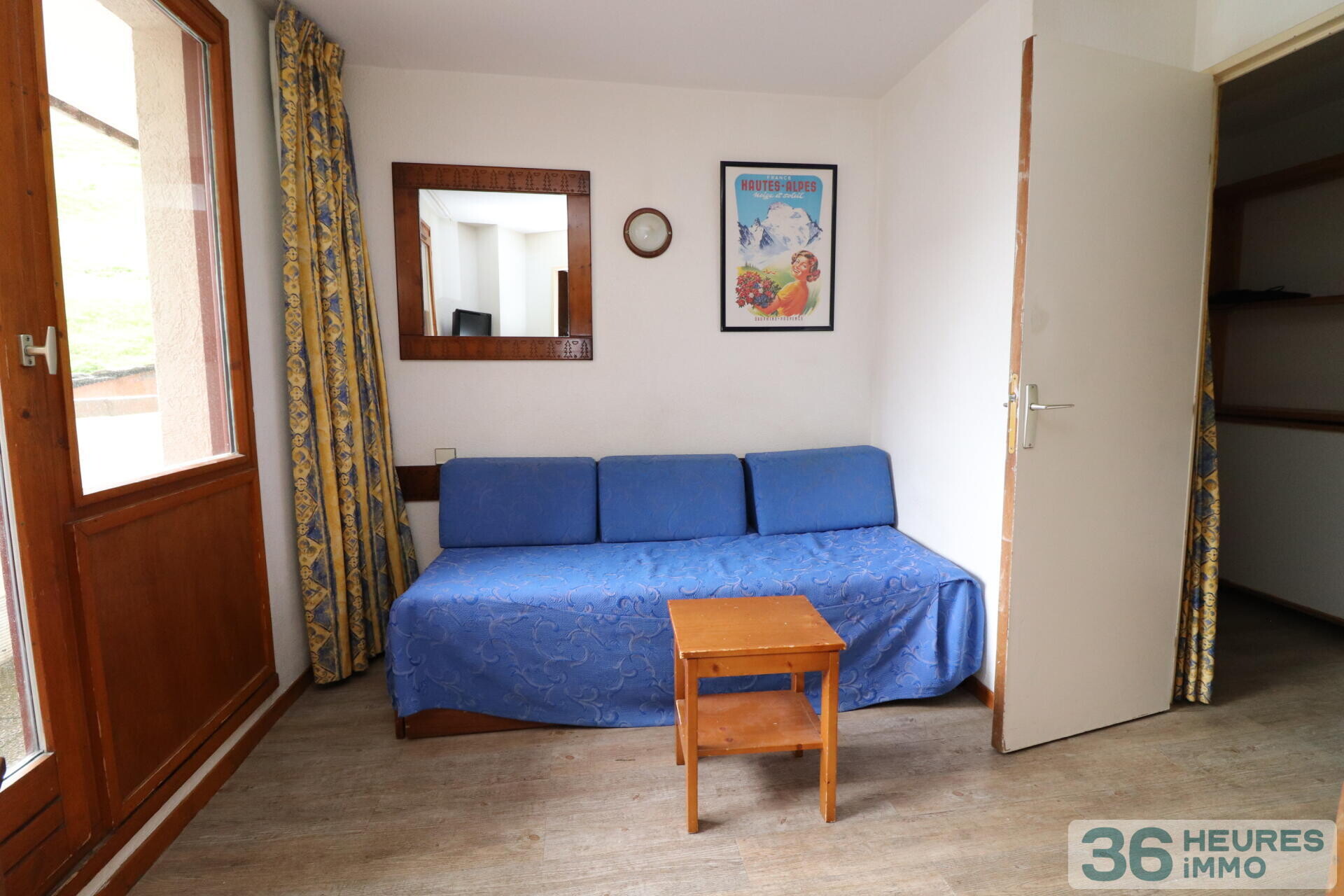 2 pièces + coin montagne de 27 m² avec emplacement de parking