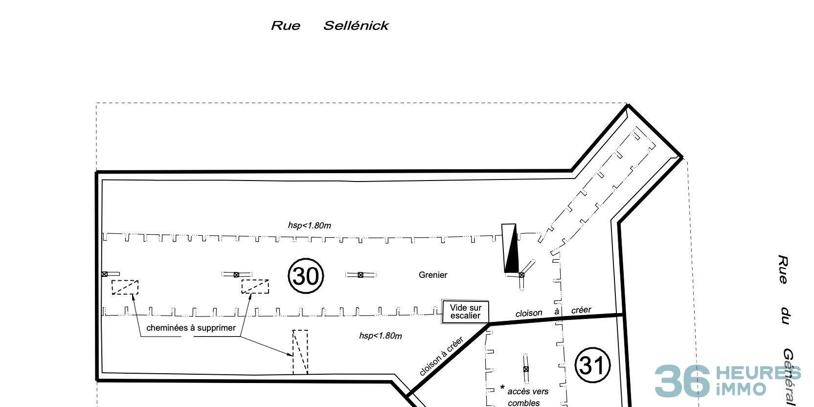 COMBLES À AMENAGER NEUSTADT 
