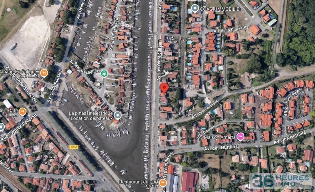 Maison cabane ostréicole avec grange 