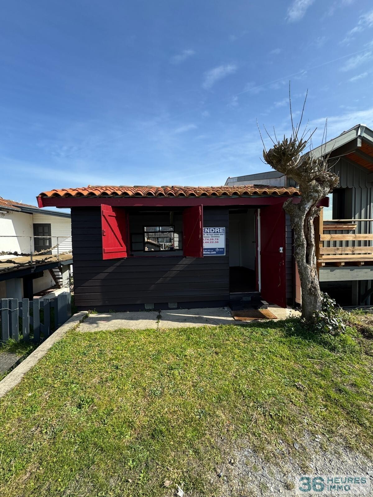 Maison cabane ostréicole avec grange 