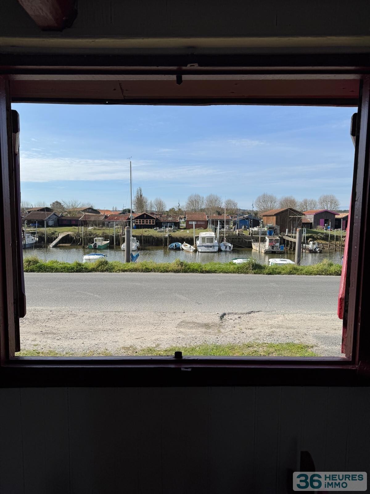 Maison cabane ostréicole avec grange 