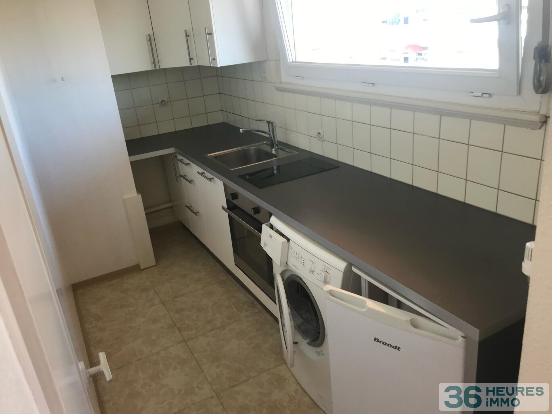 Studio loué, Balcon, Cave et Garage