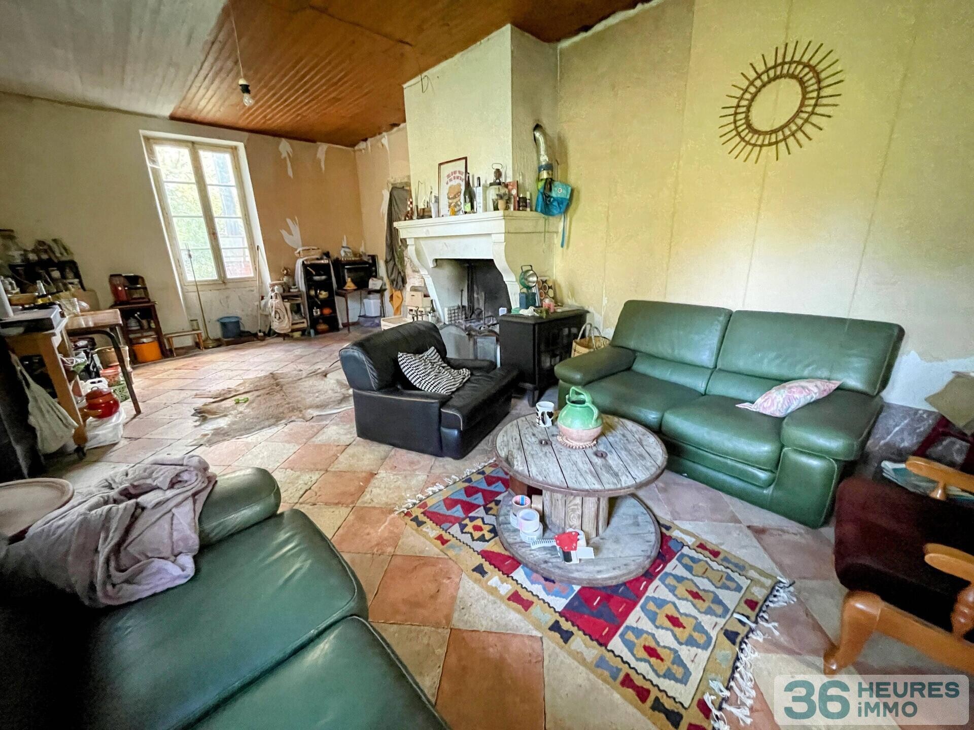 Maison de caractère en pierre de 163m2 à restaurer